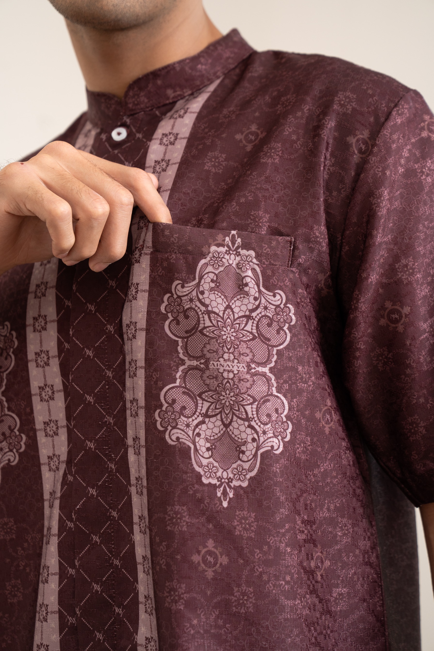 PO Omah Nenek Koko in Vintage Burgundy