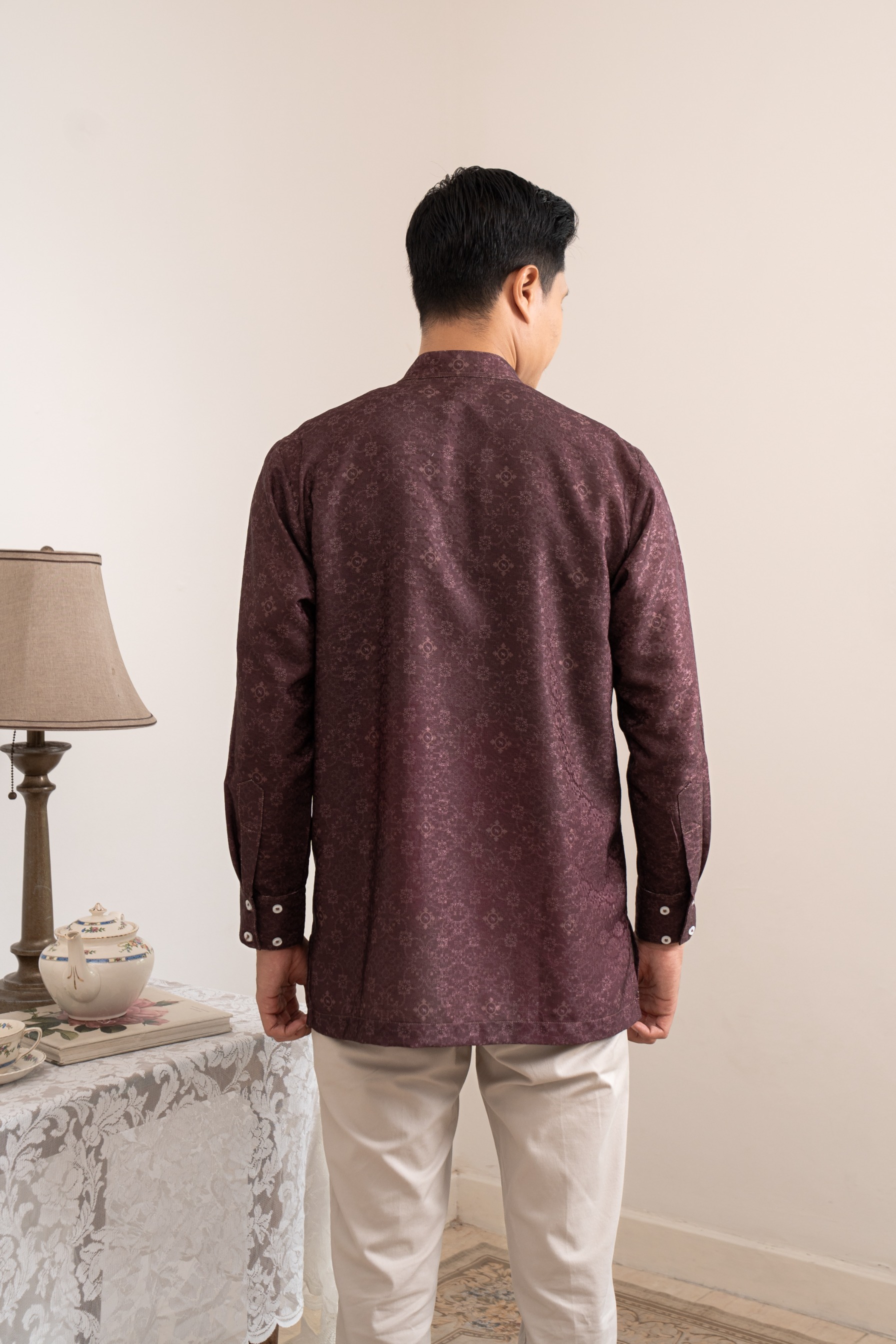 PO Omah Nenek Koko in Vintage Burgundy