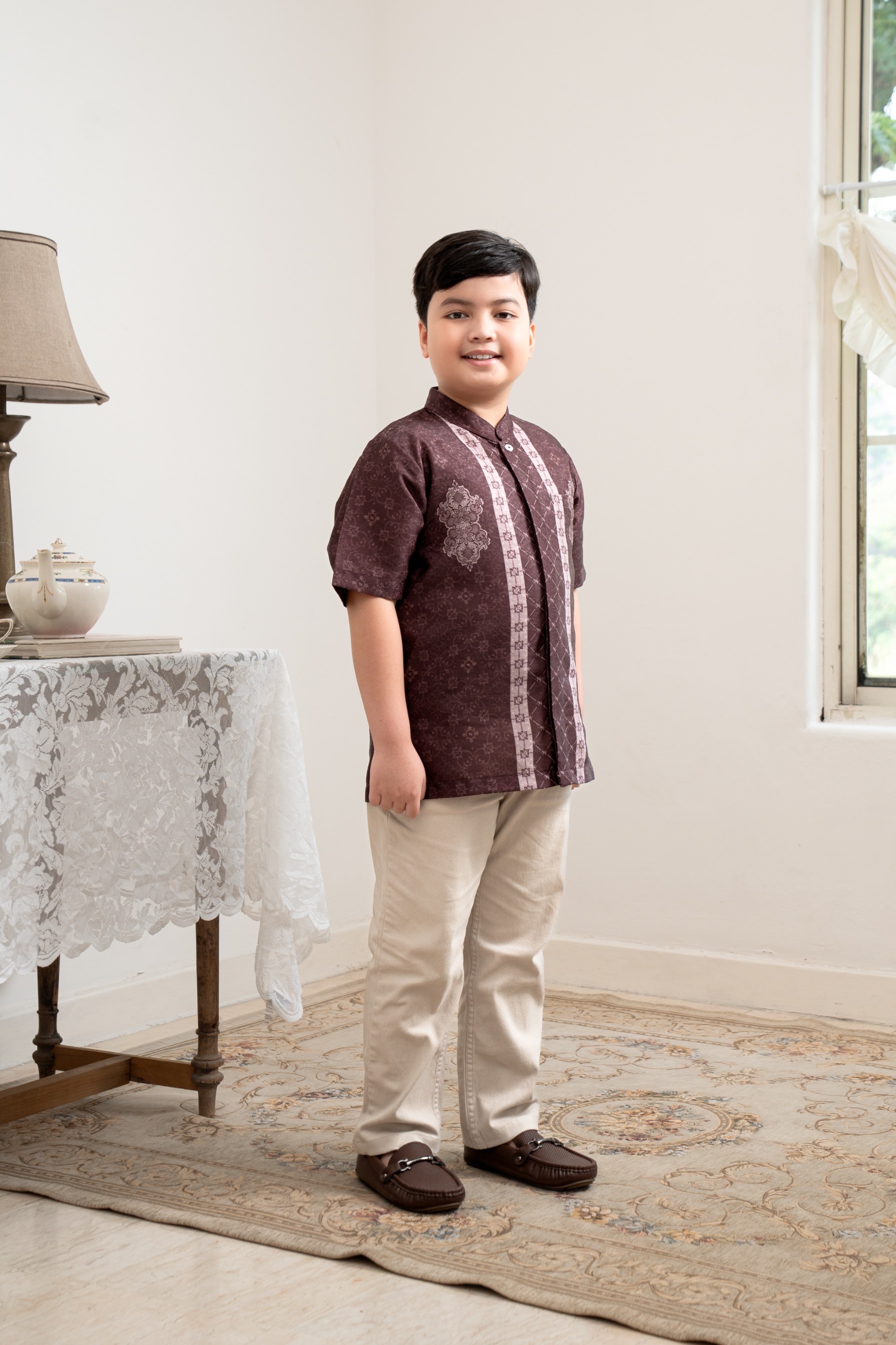 PO Omah Nenek Koko Anak in Vintage Burgundy