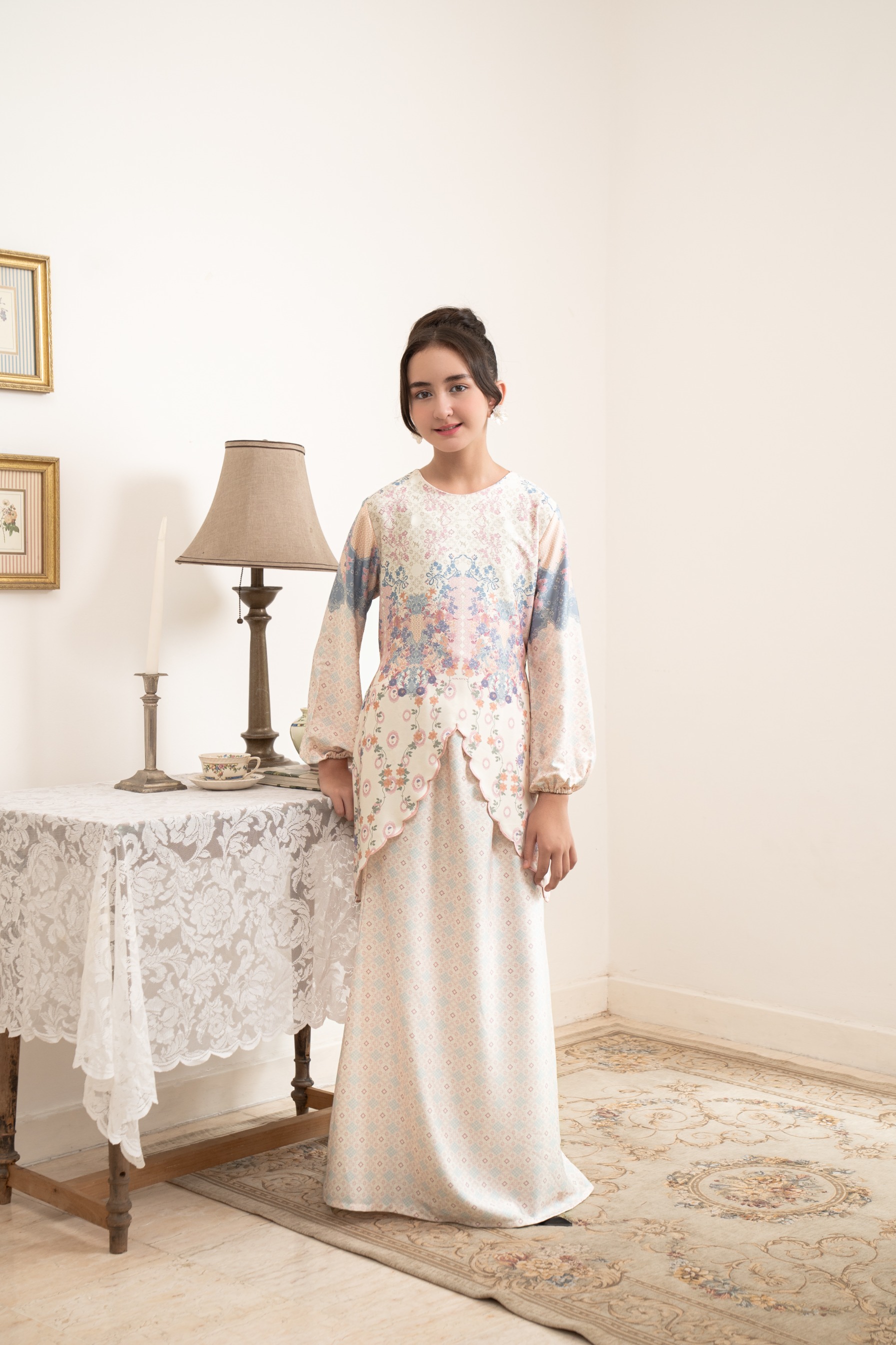 PO Omah Nenek Kurung Anak in Blue Serenity