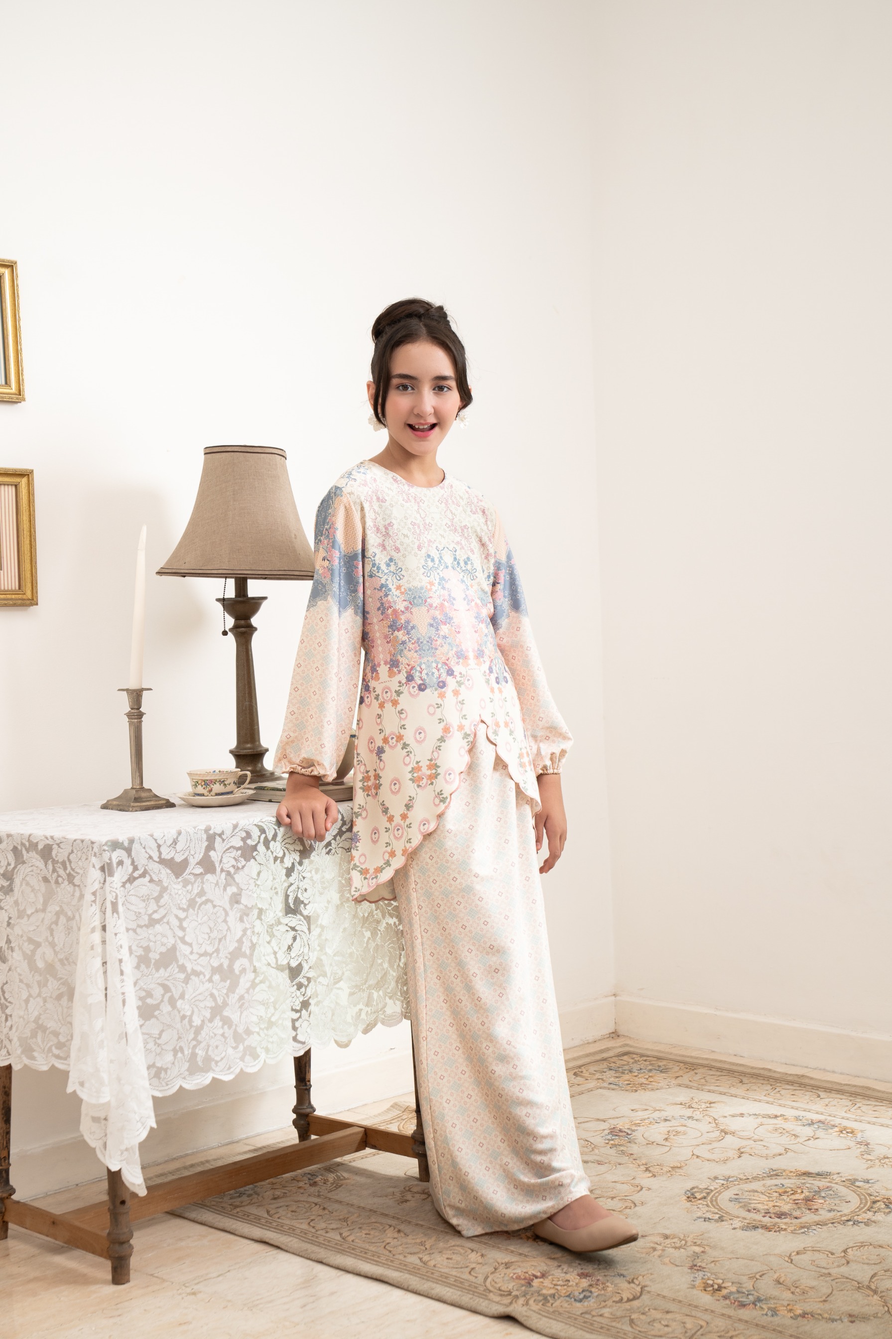 PO Omah Nenek Kurung Anak in Blue Serenity