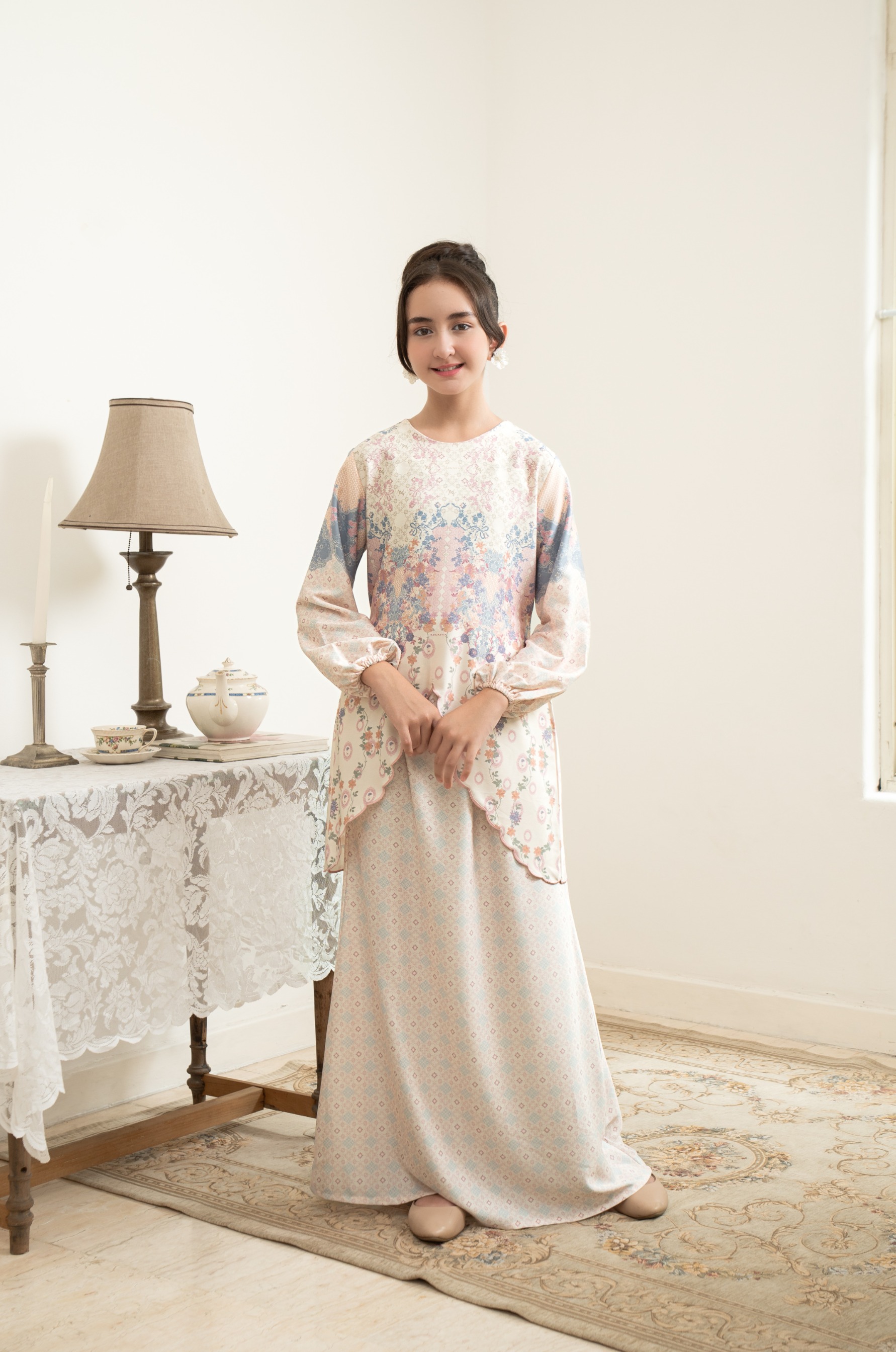 PO Omah Nenek Kurung Anak in Blue Serenity