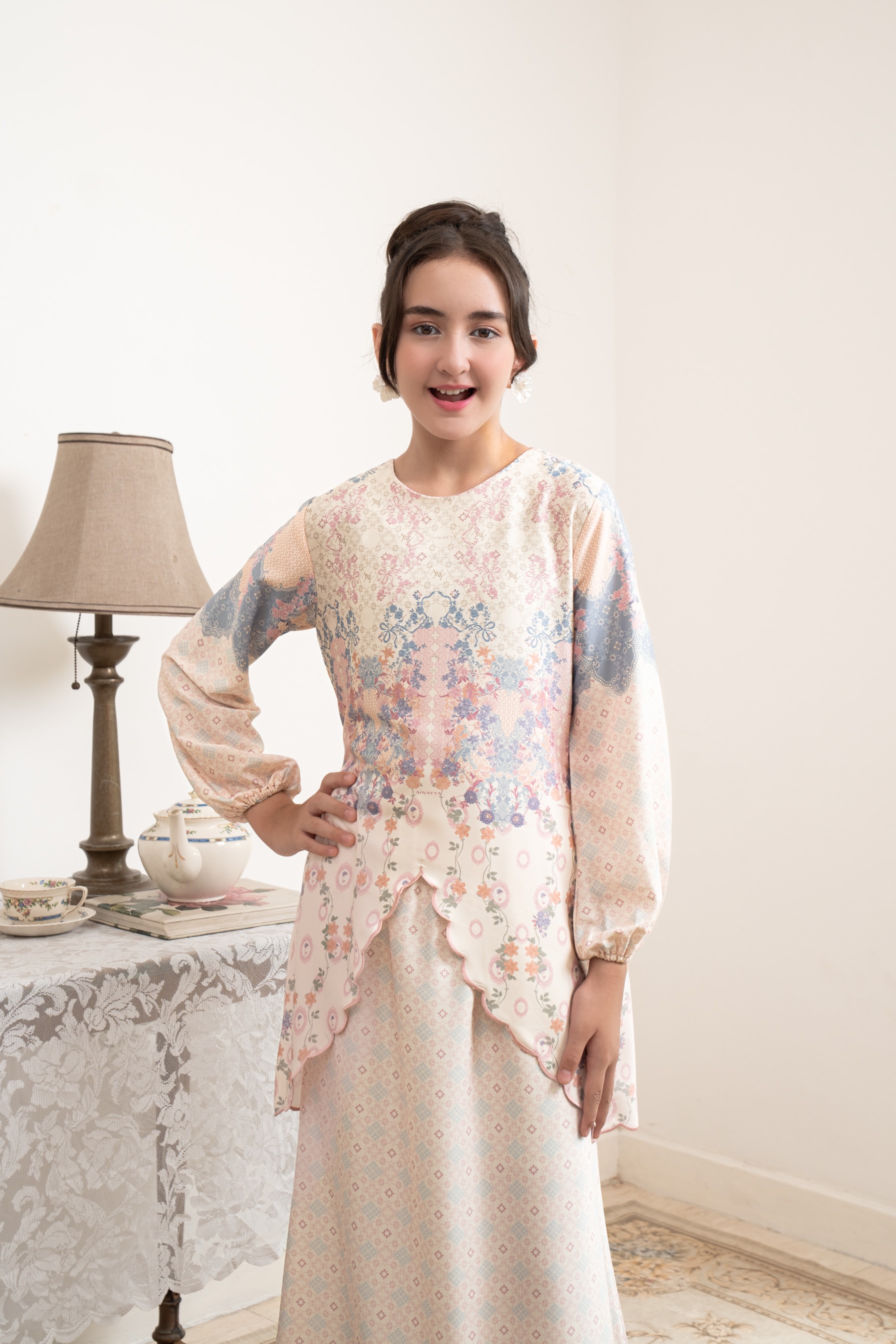 PO Omah Nenek Kurung Anak in Blue Serenity