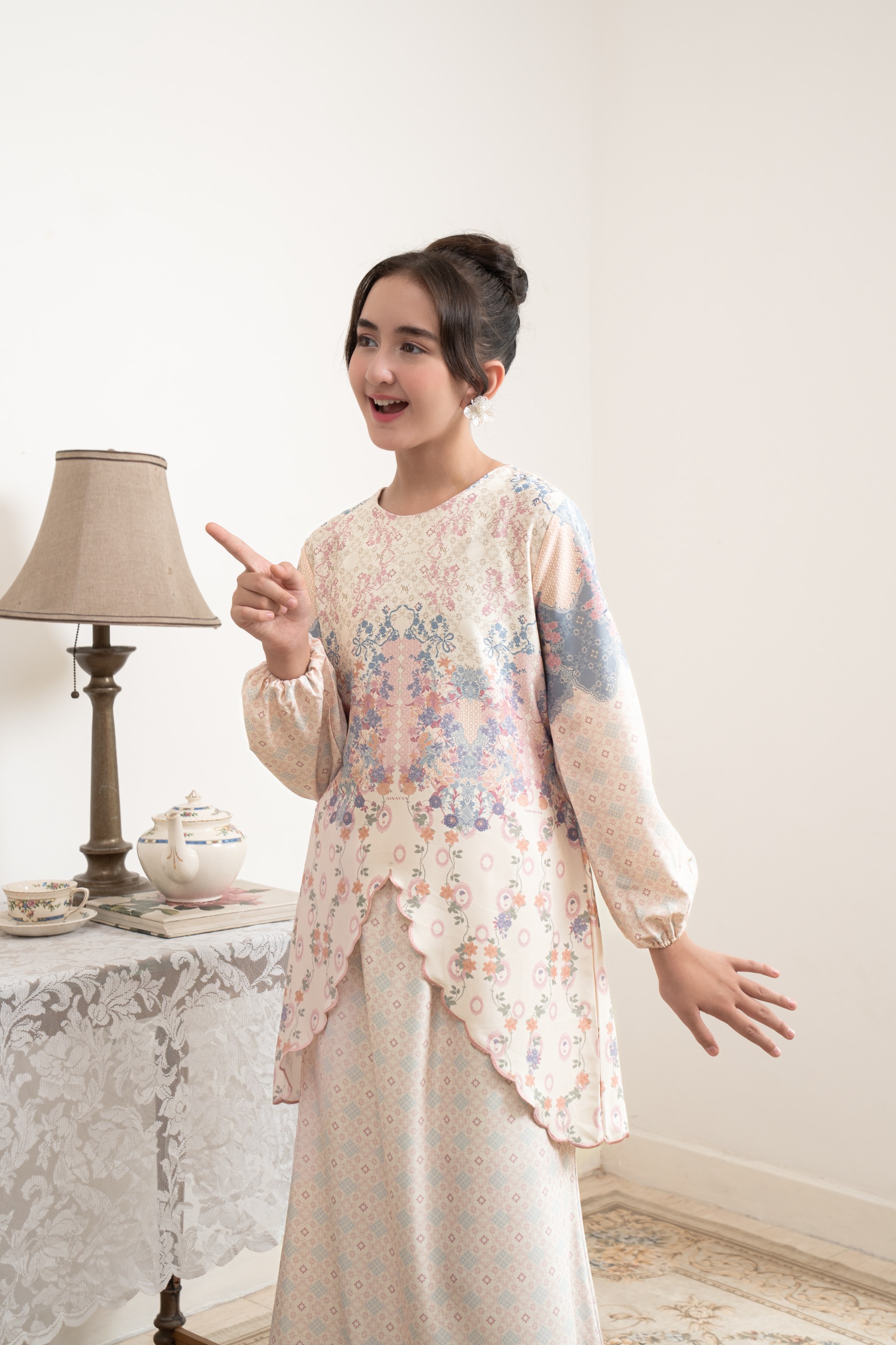 PO Omah Nenek Kurung Anak in Blue Serenity