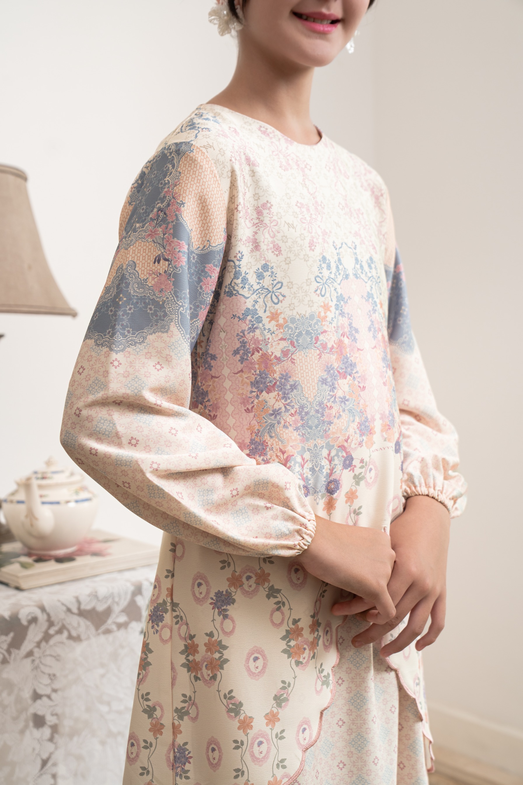 PO Omah Nenek Kurung Anak in Blue Serenity