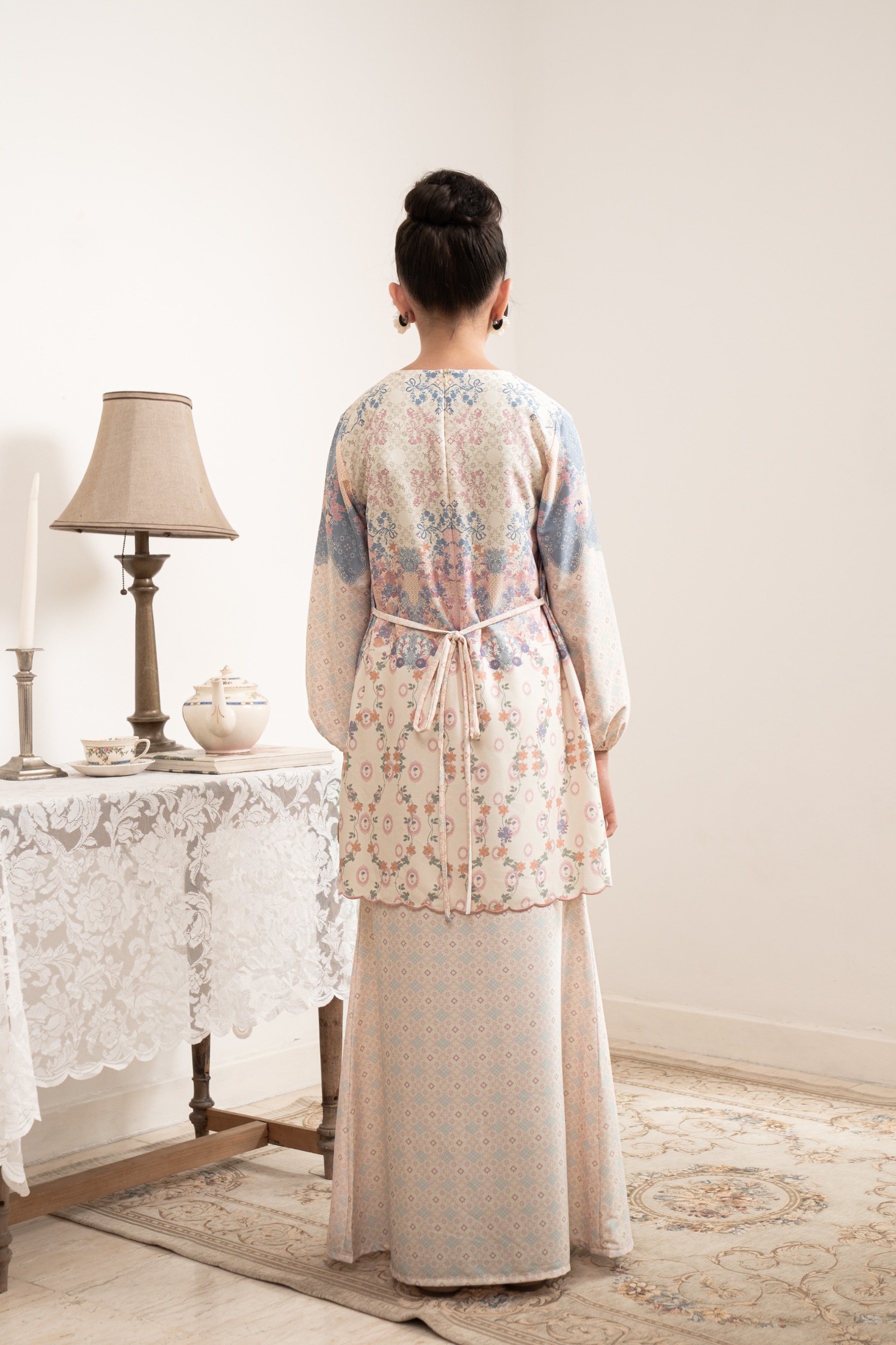 PO Omah Nenek Kurung Anak in Blue Serenity