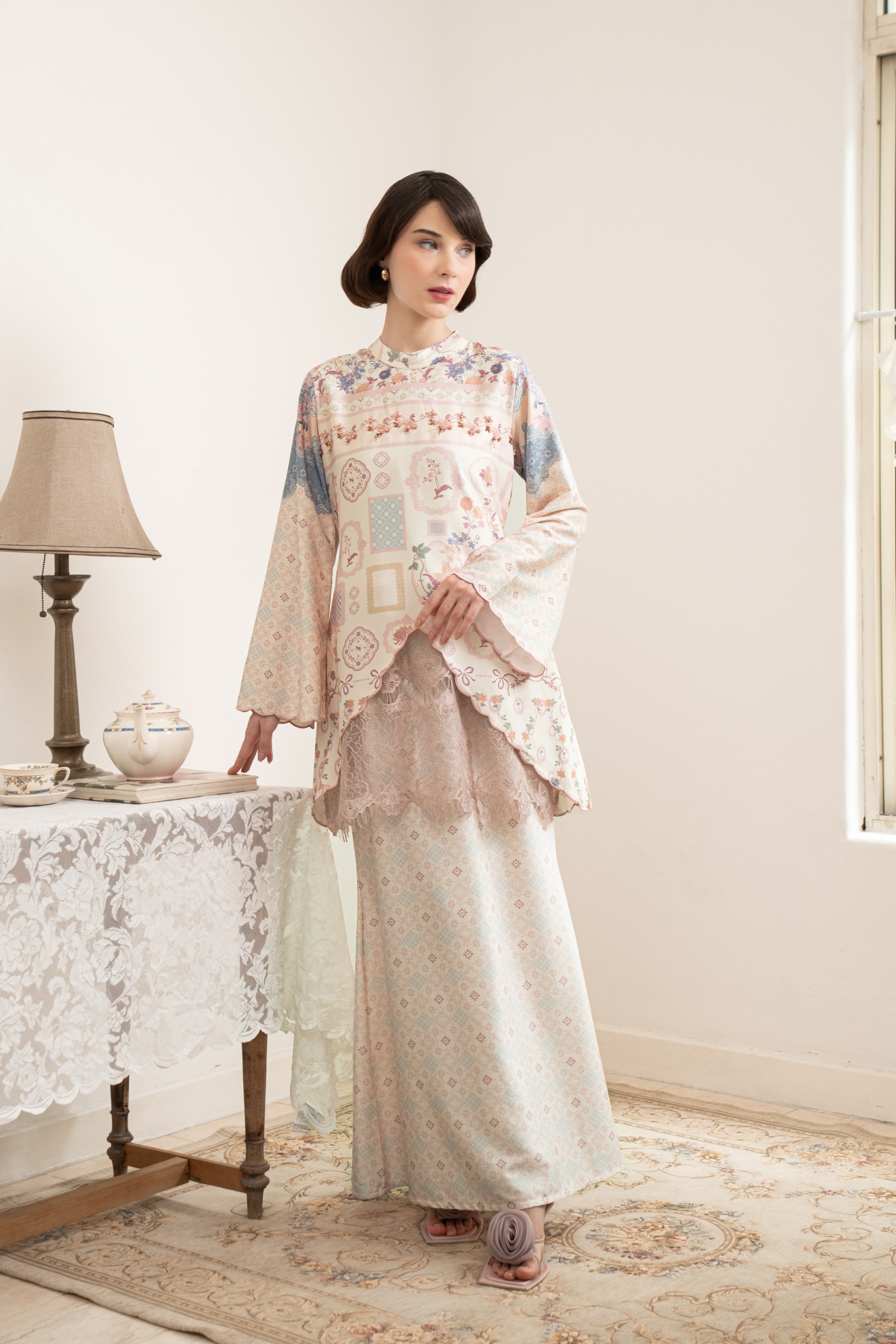 PO Omah Nenek Kurung in Blue Serenity
