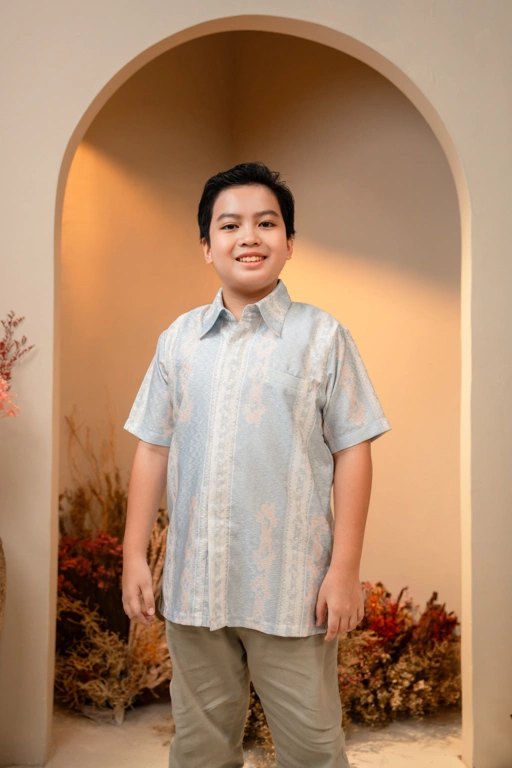 Image of Kayana Shirt Boys in Cherry Rose