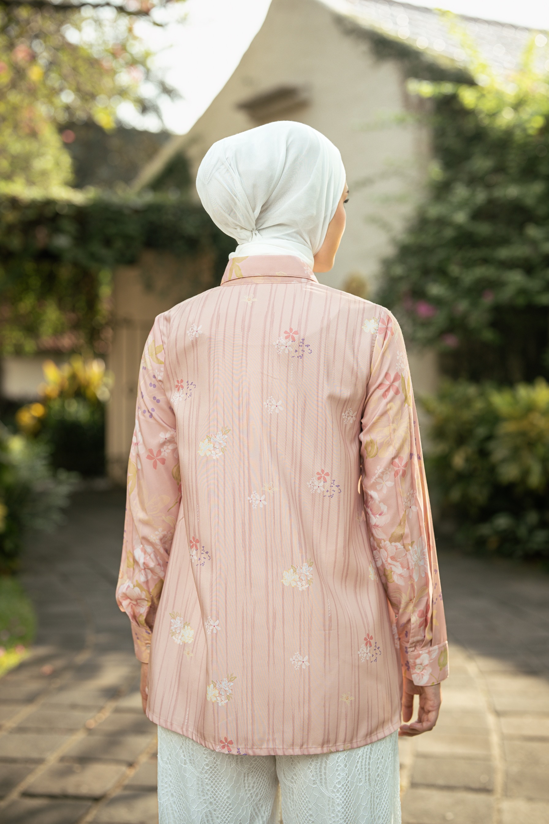 Bloom Shirt in Rose Water