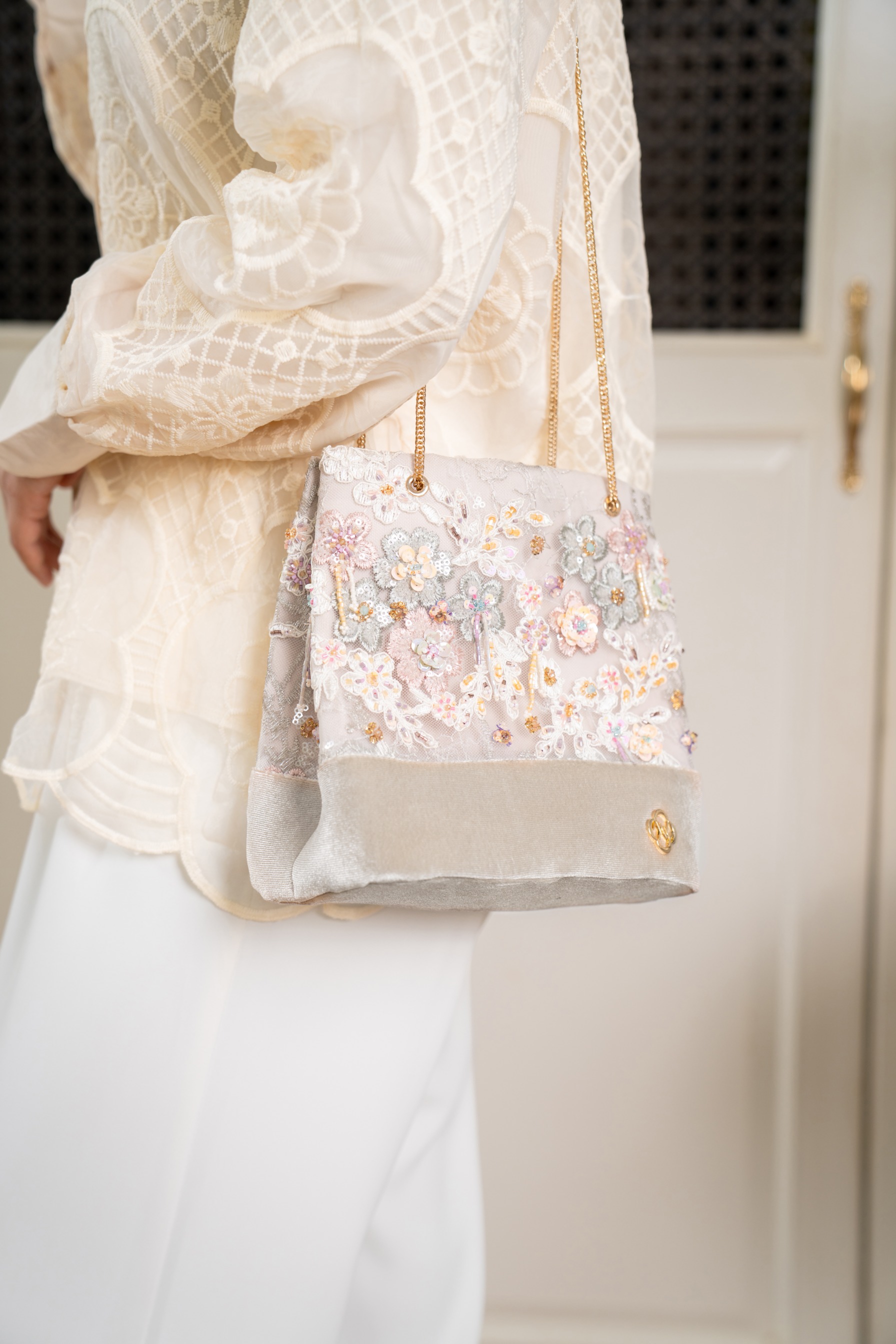 Rhea Bag in Soft Blush