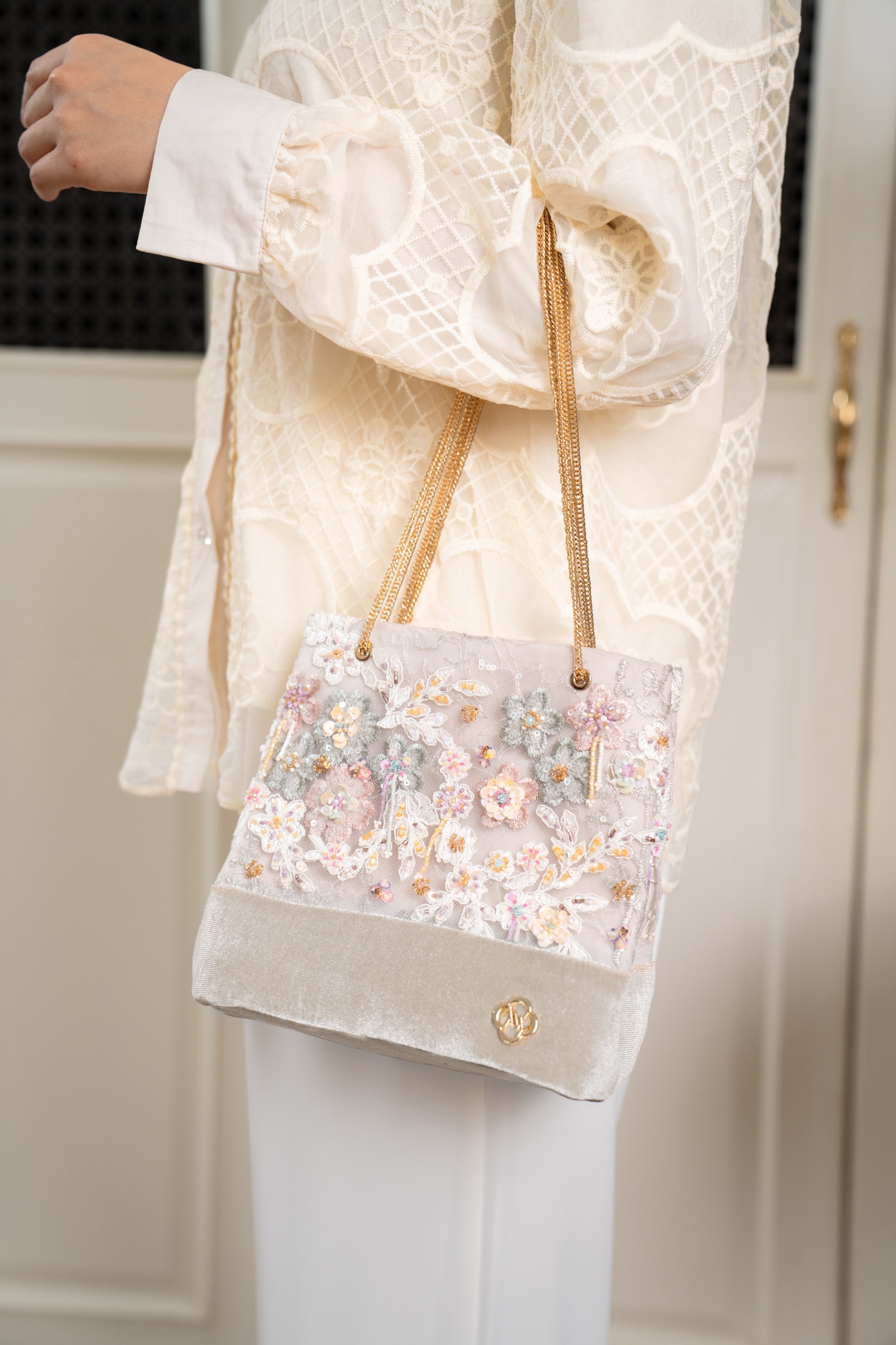 Rhea Bag in Soft Blush
