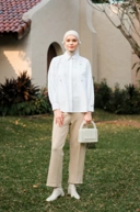 Claire Blouse in White