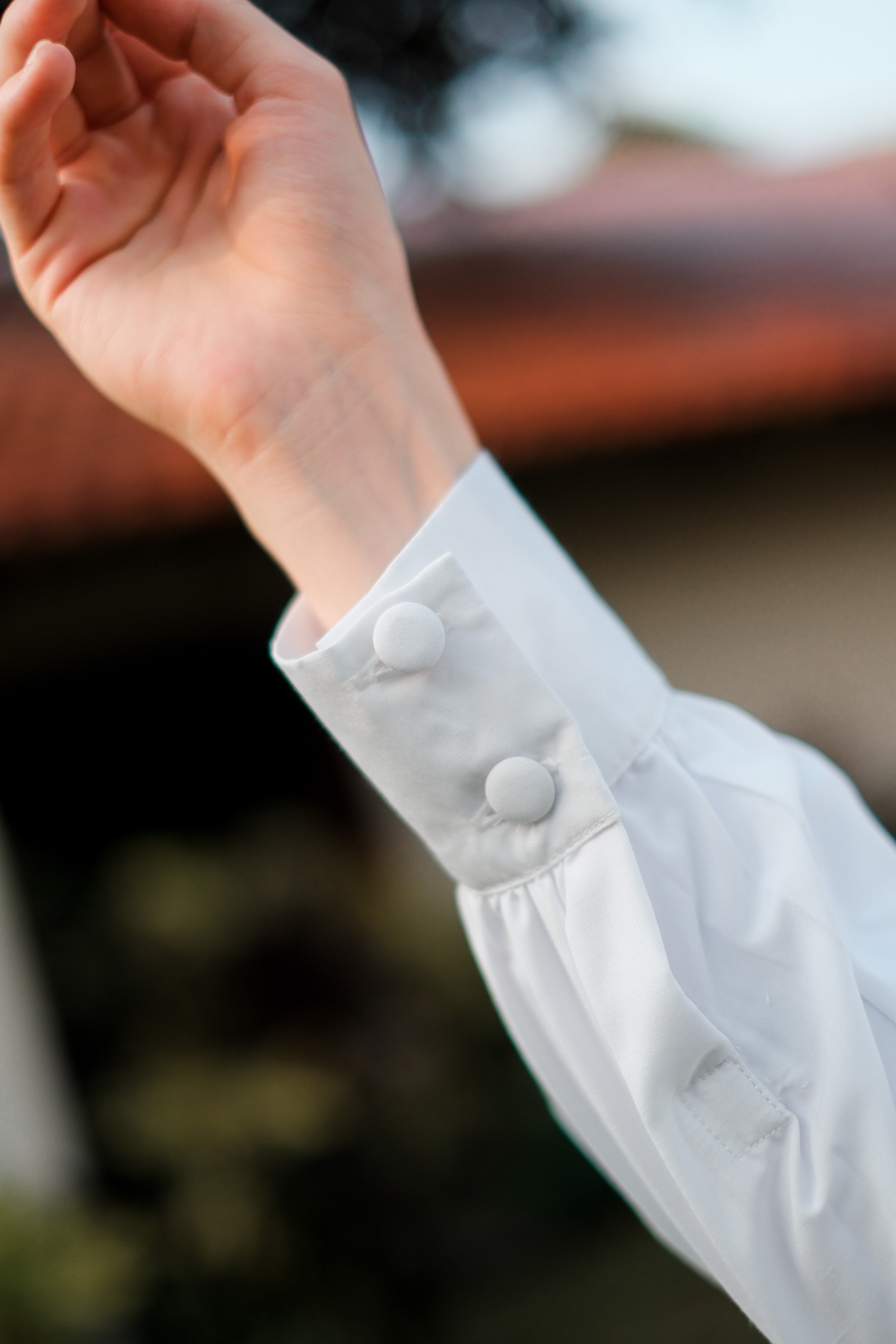 Claire Blouse in White
