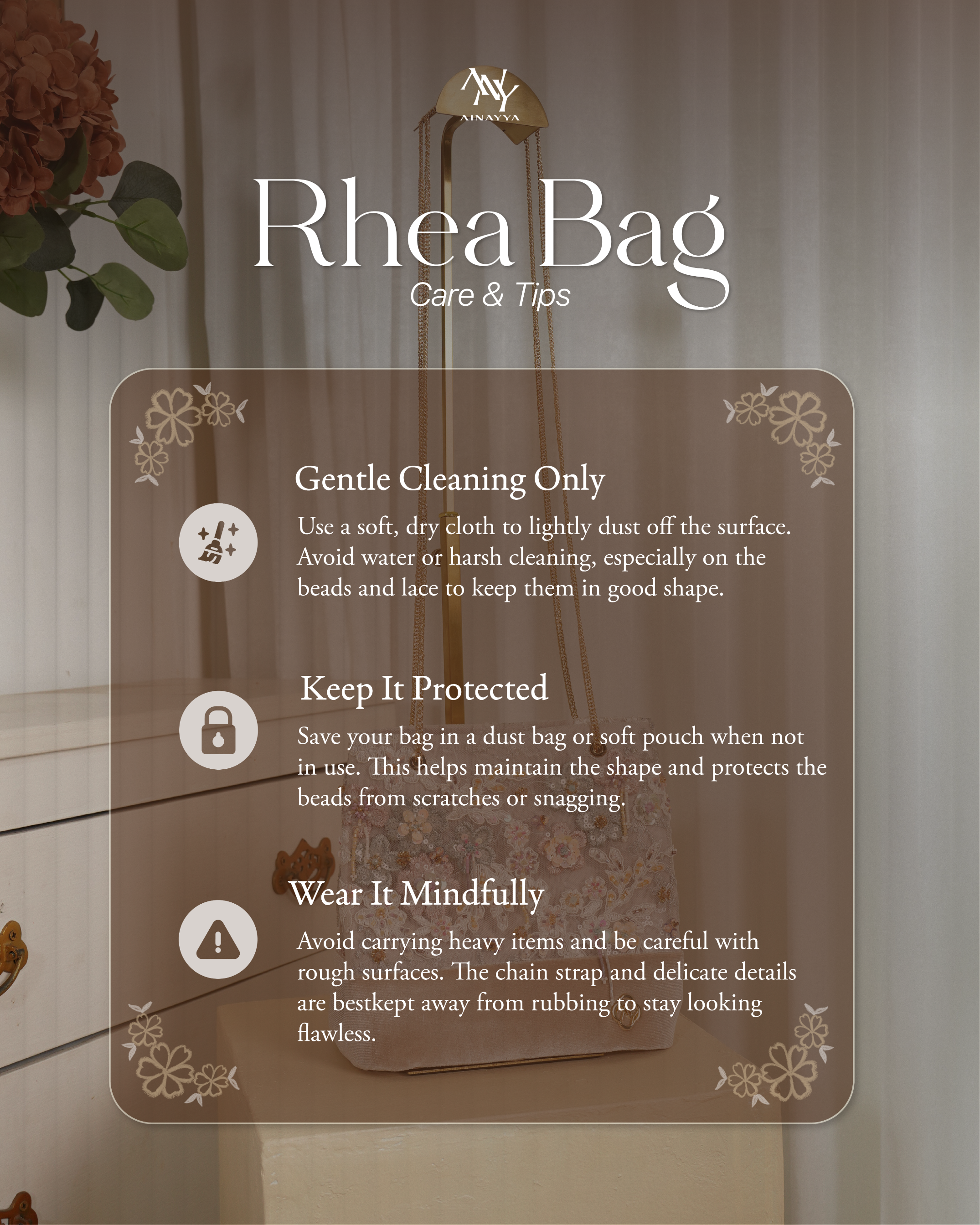 Rhea Bag in Misty Grey