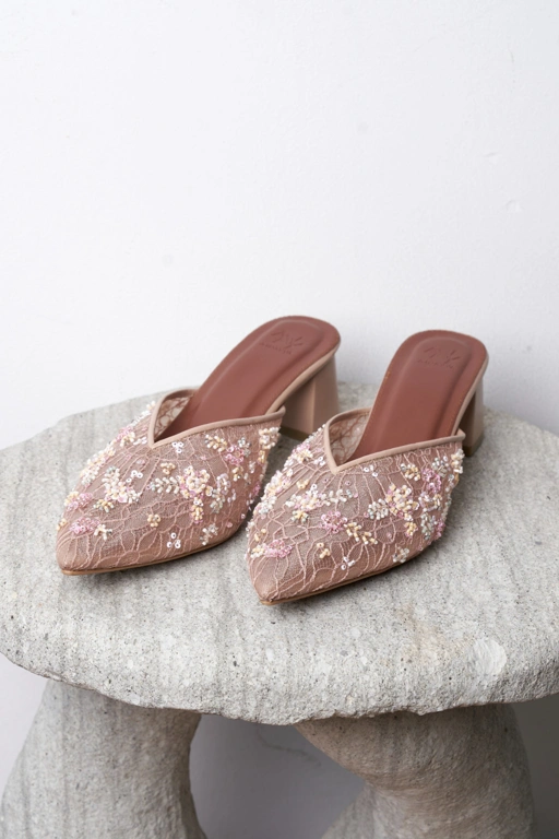 Image of Viona Shoes in Rose