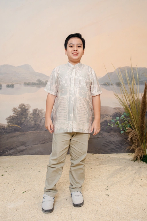 Image of PO Puspita Koko Boys in Lily Green