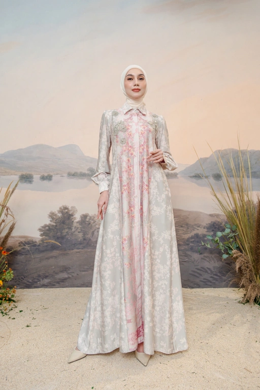 Image of PO Puspita Dress in Lily Green