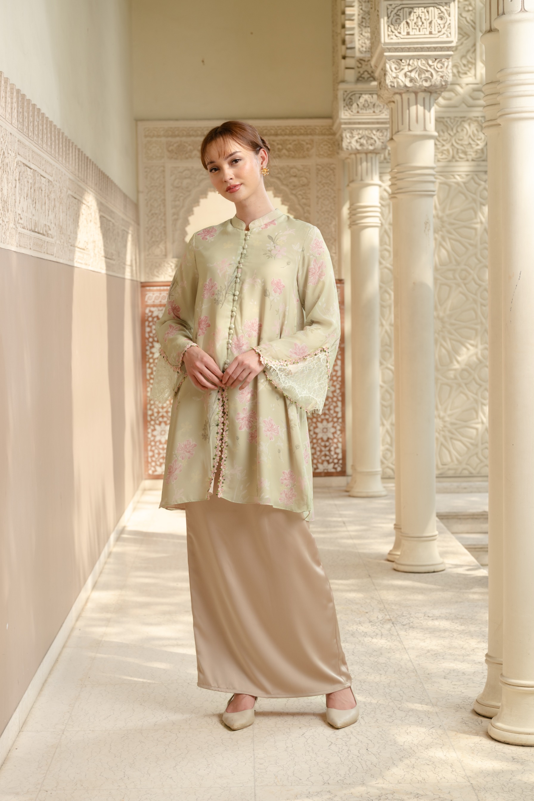 Zaleha Kurung in Matcha