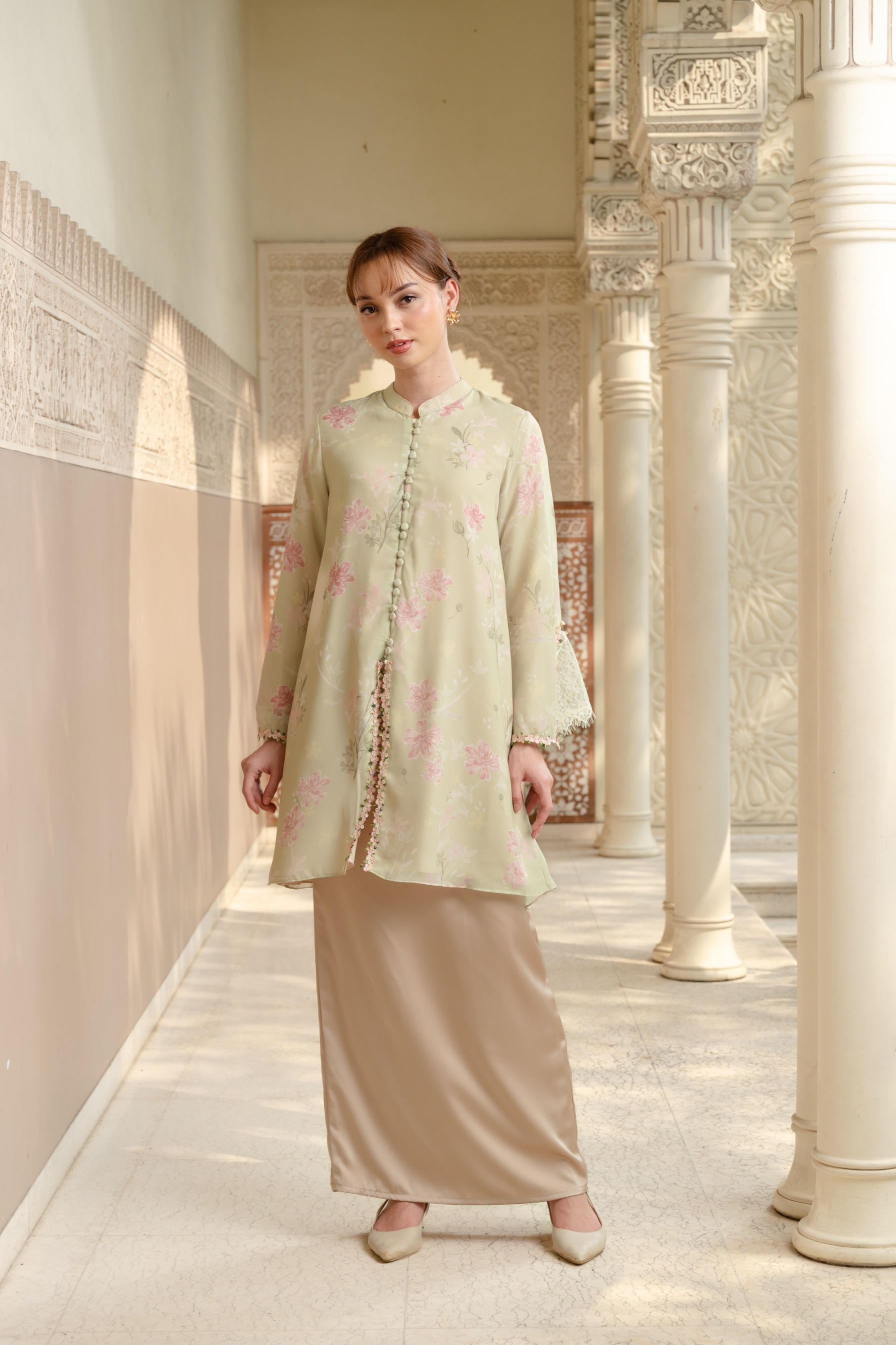 Zaleha Kurung in Matcha