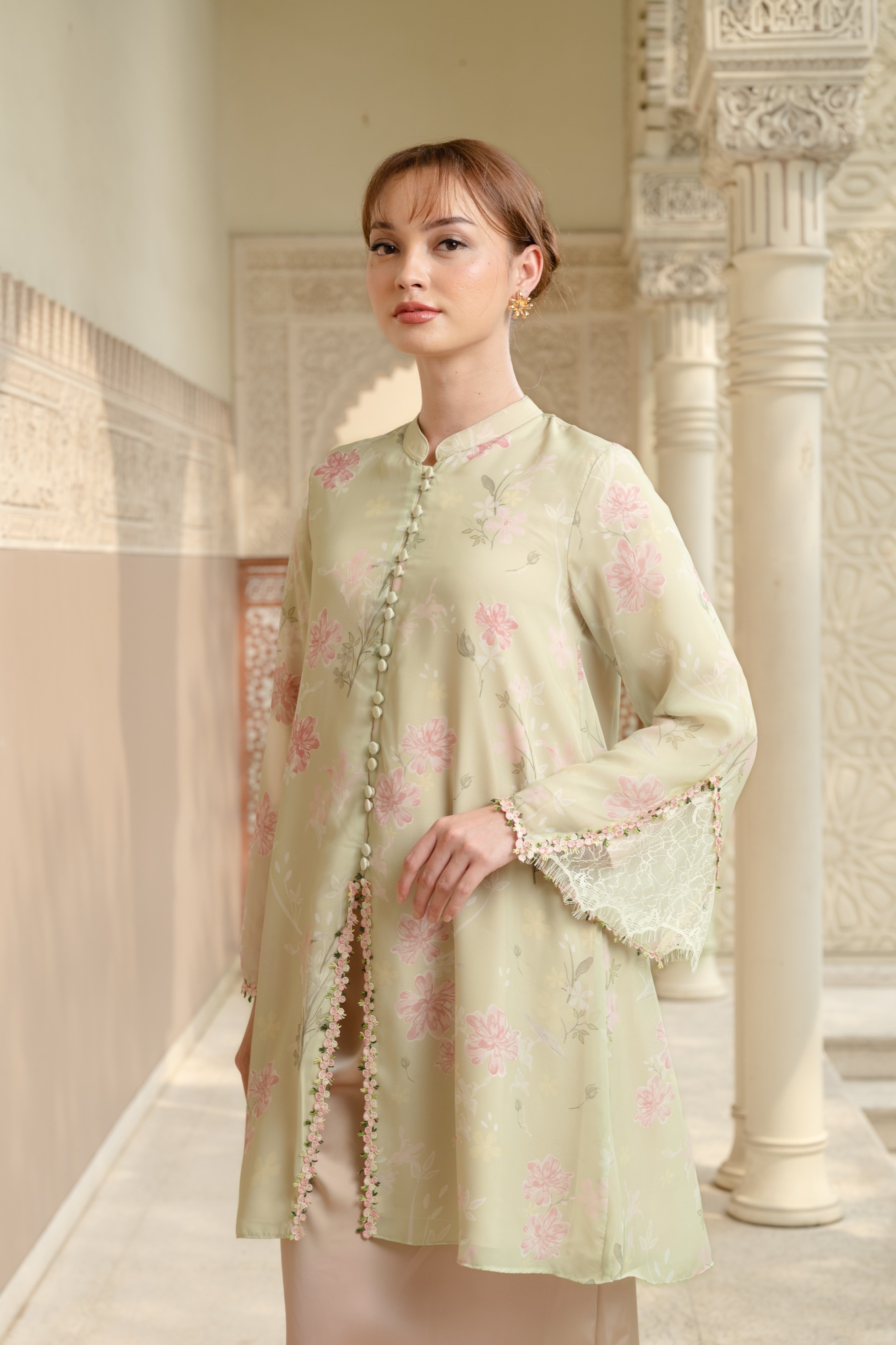 Zaleha Kurung in Matcha