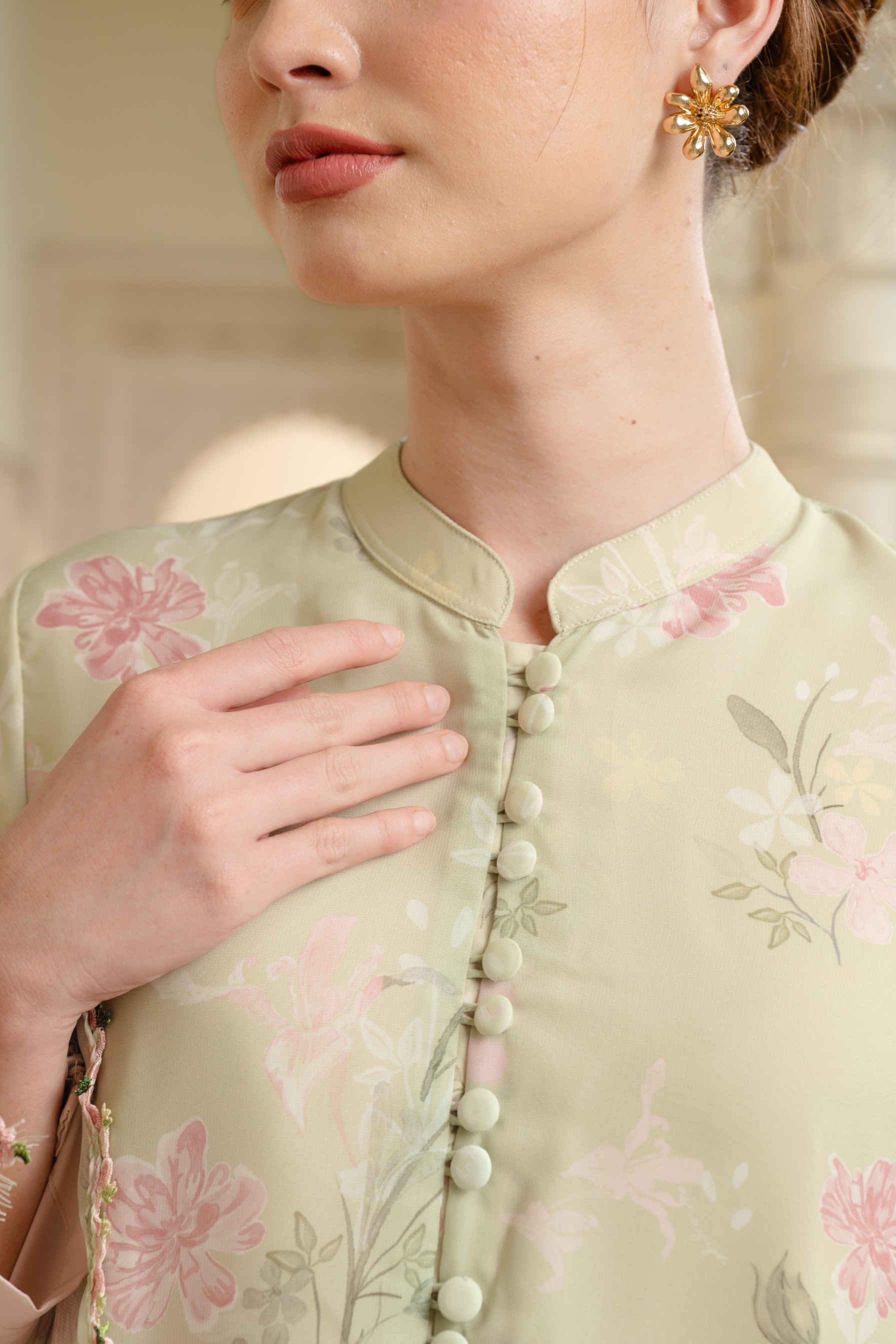 Zaleha Kurung in Matcha