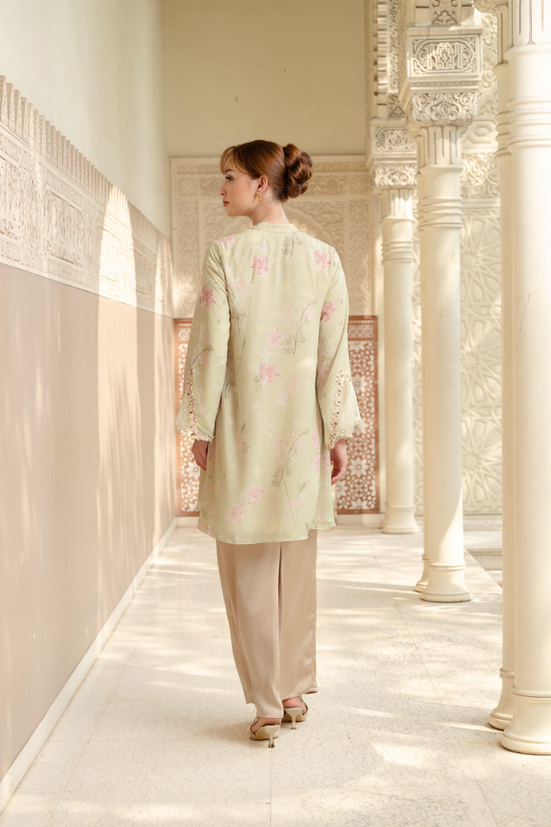 Zaleha Kurung in Matcha