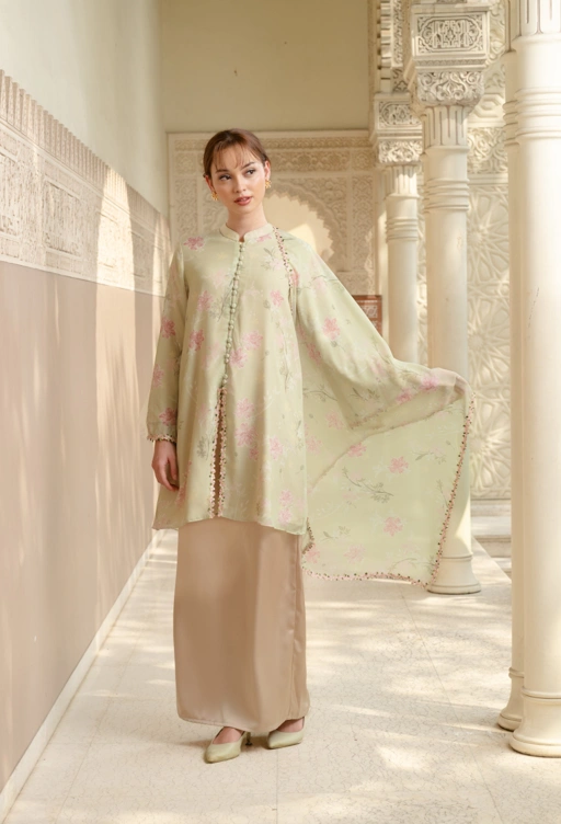 Zaleha Kurung in Matcha