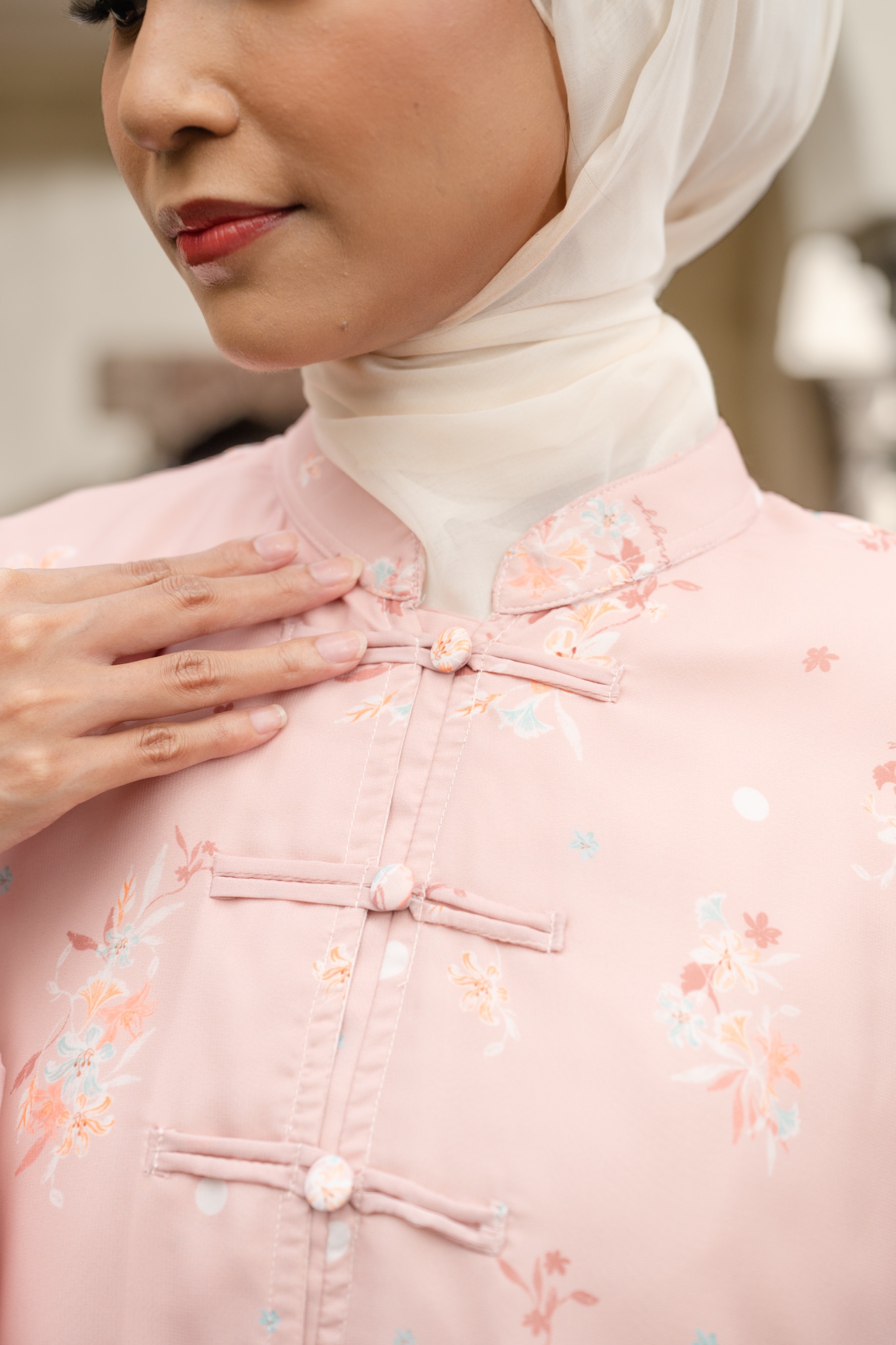 Aline Bloom Set in Peony Blush