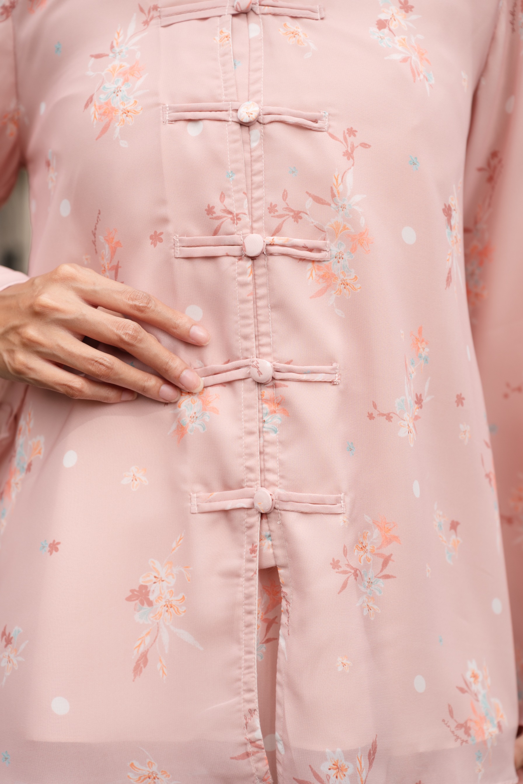 Aline Bloom Set in Peony Blush