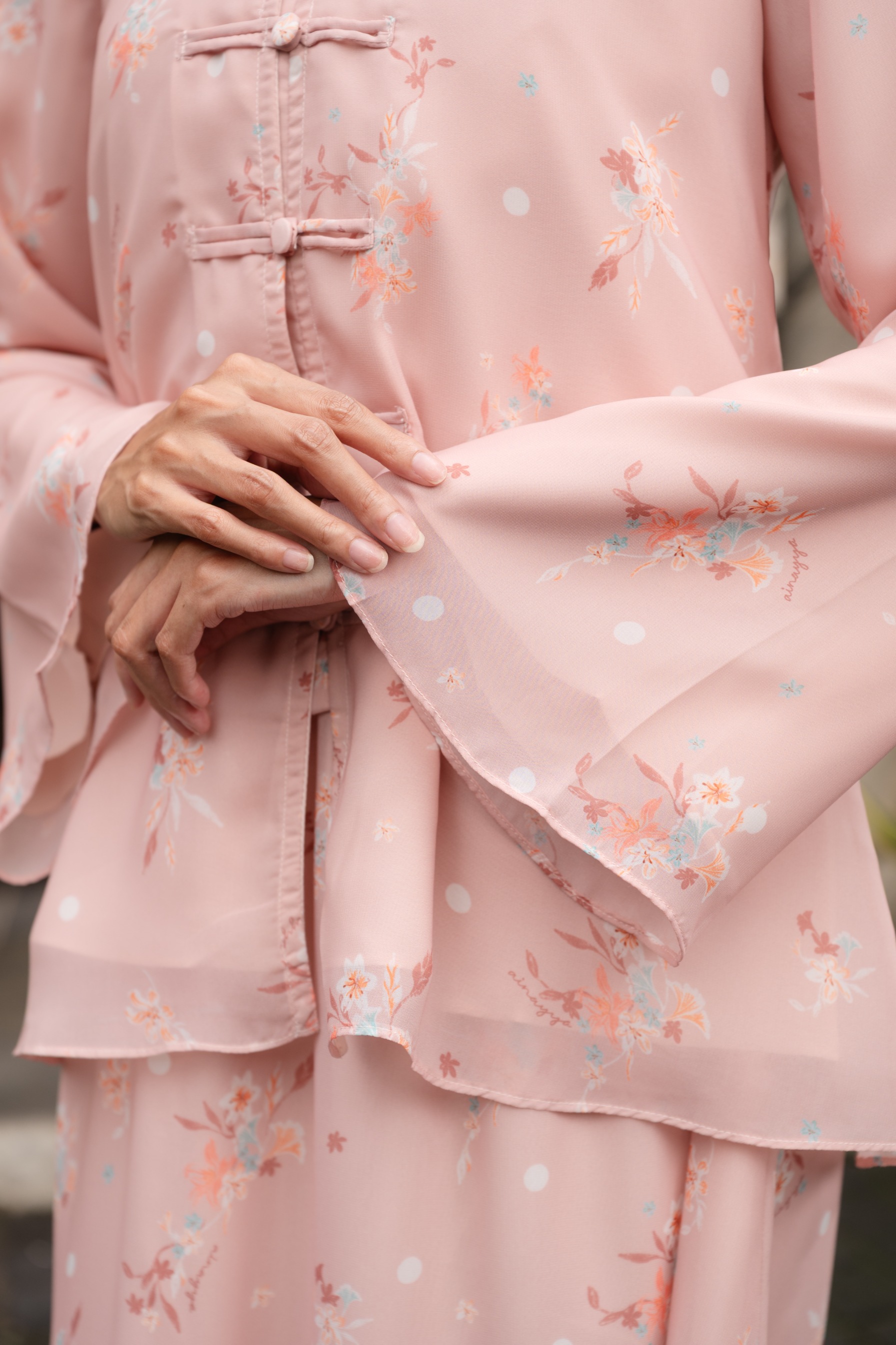 Aline Bloom Set in Peony Blush