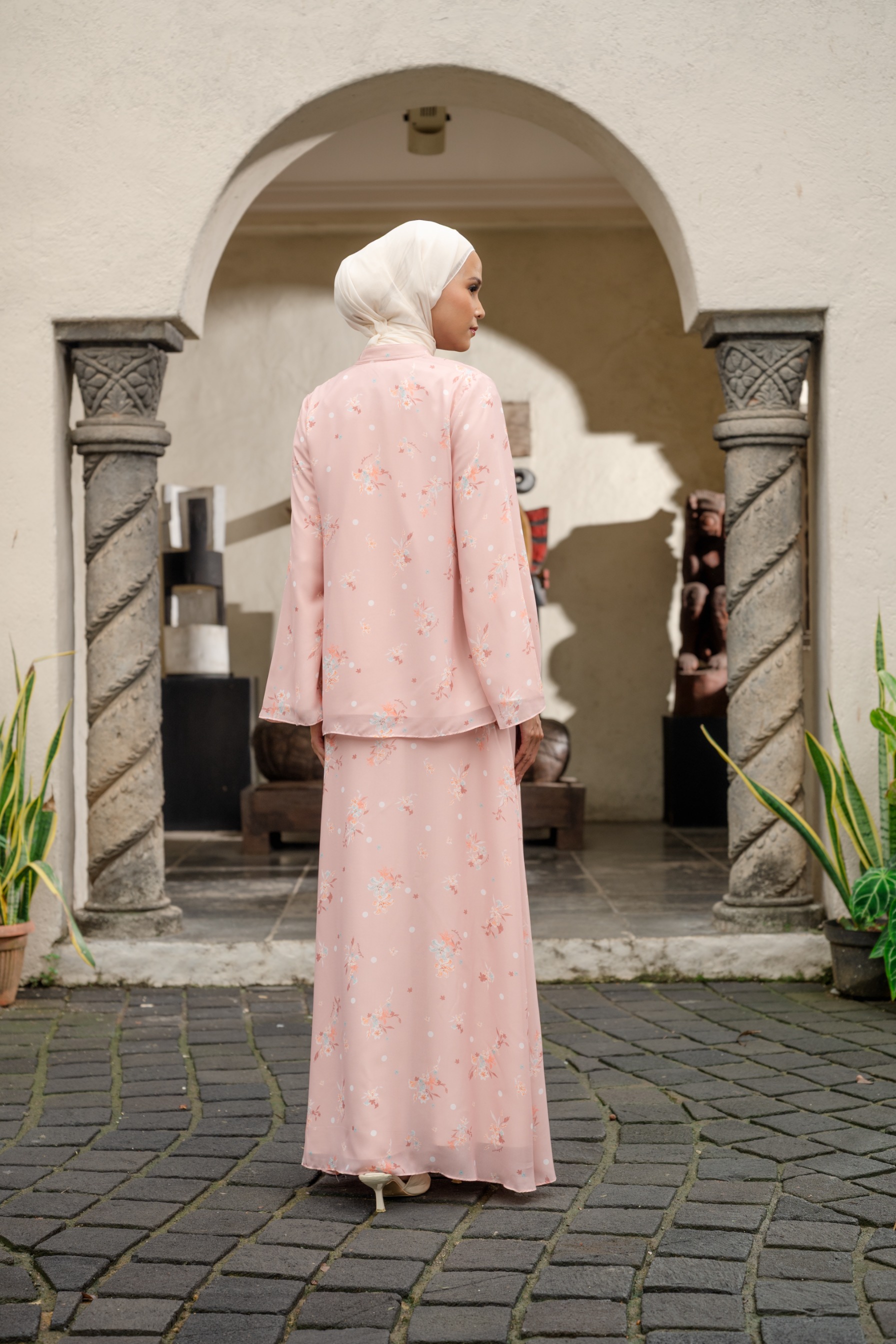 Aline Bloom Set in Peony Blush