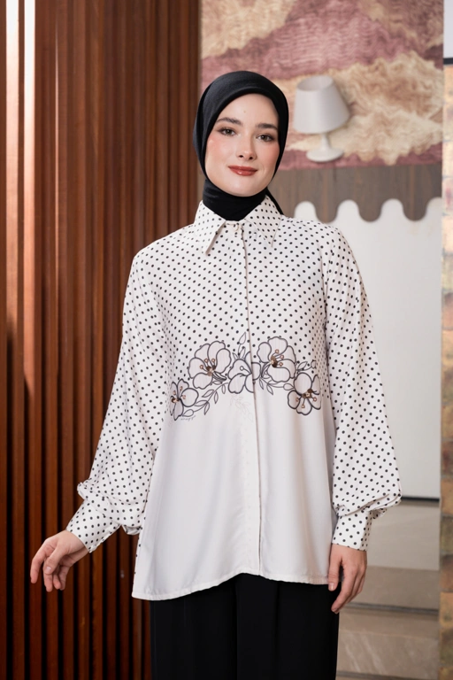 Alyssa Blouse in Black