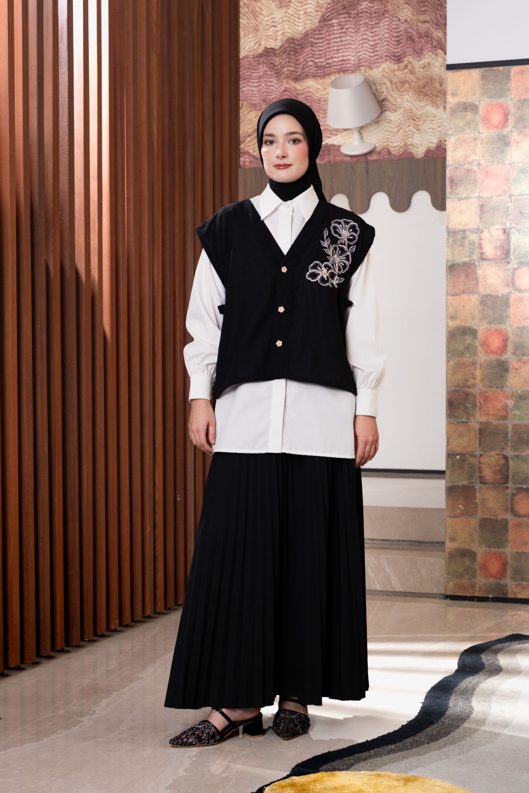 Kaia Set In Armor Black