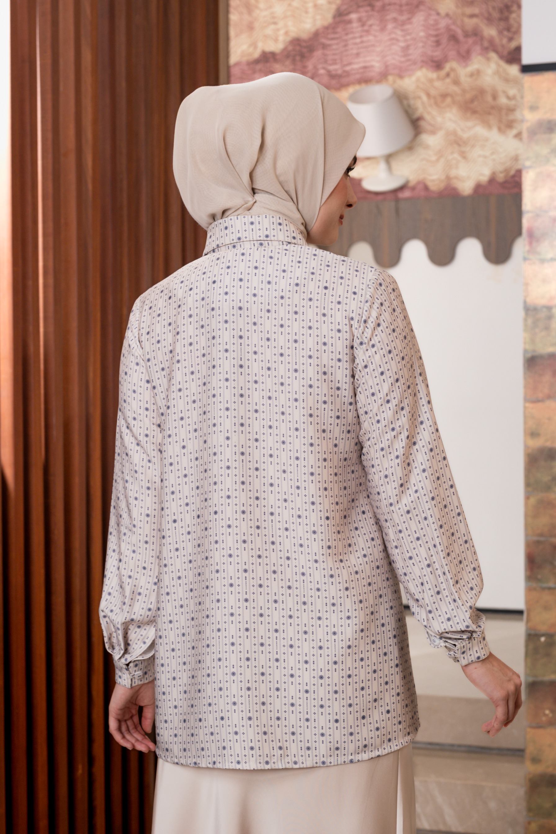 Allie Blouse In Ink Blue