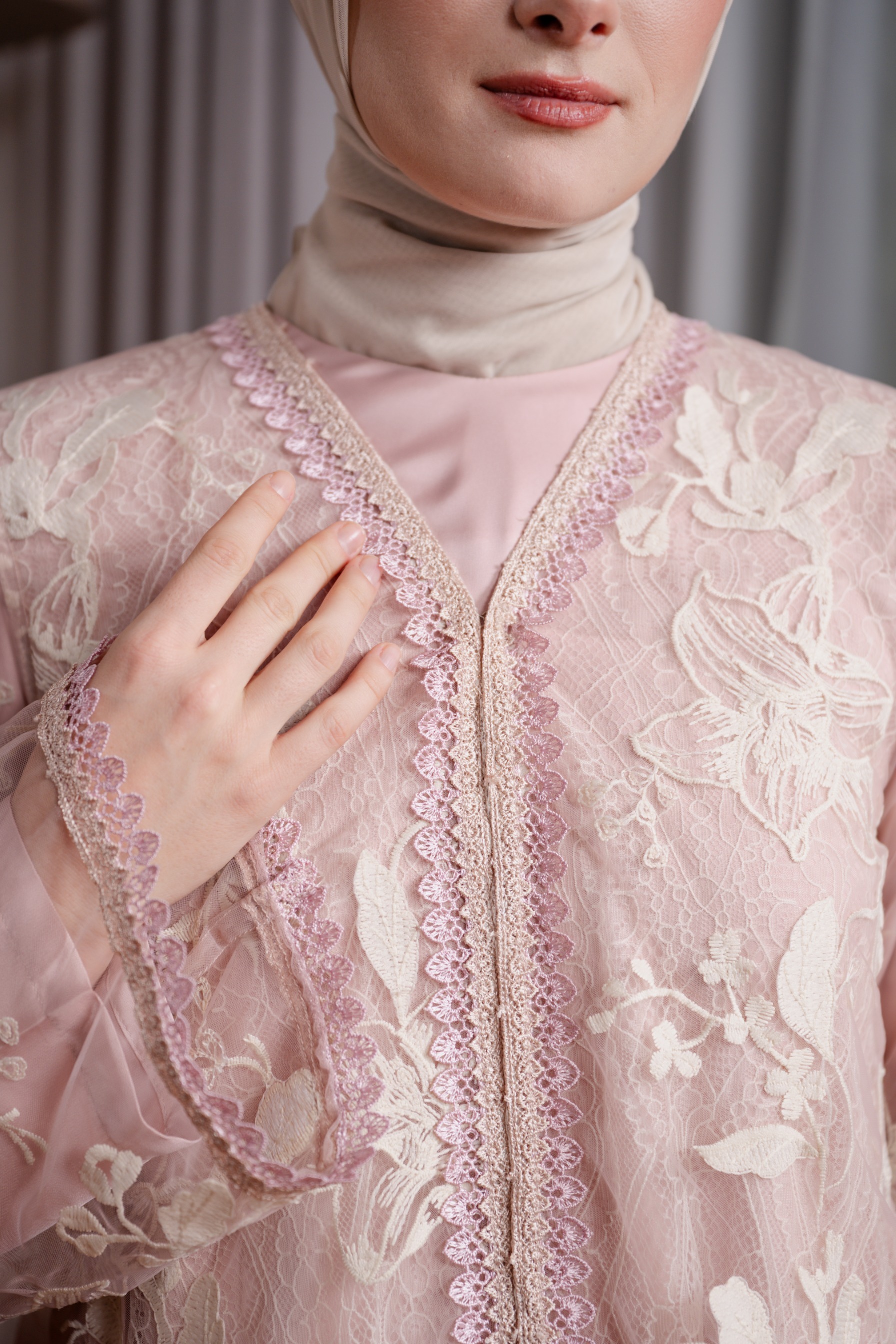 Elyse Set Outer in Rose