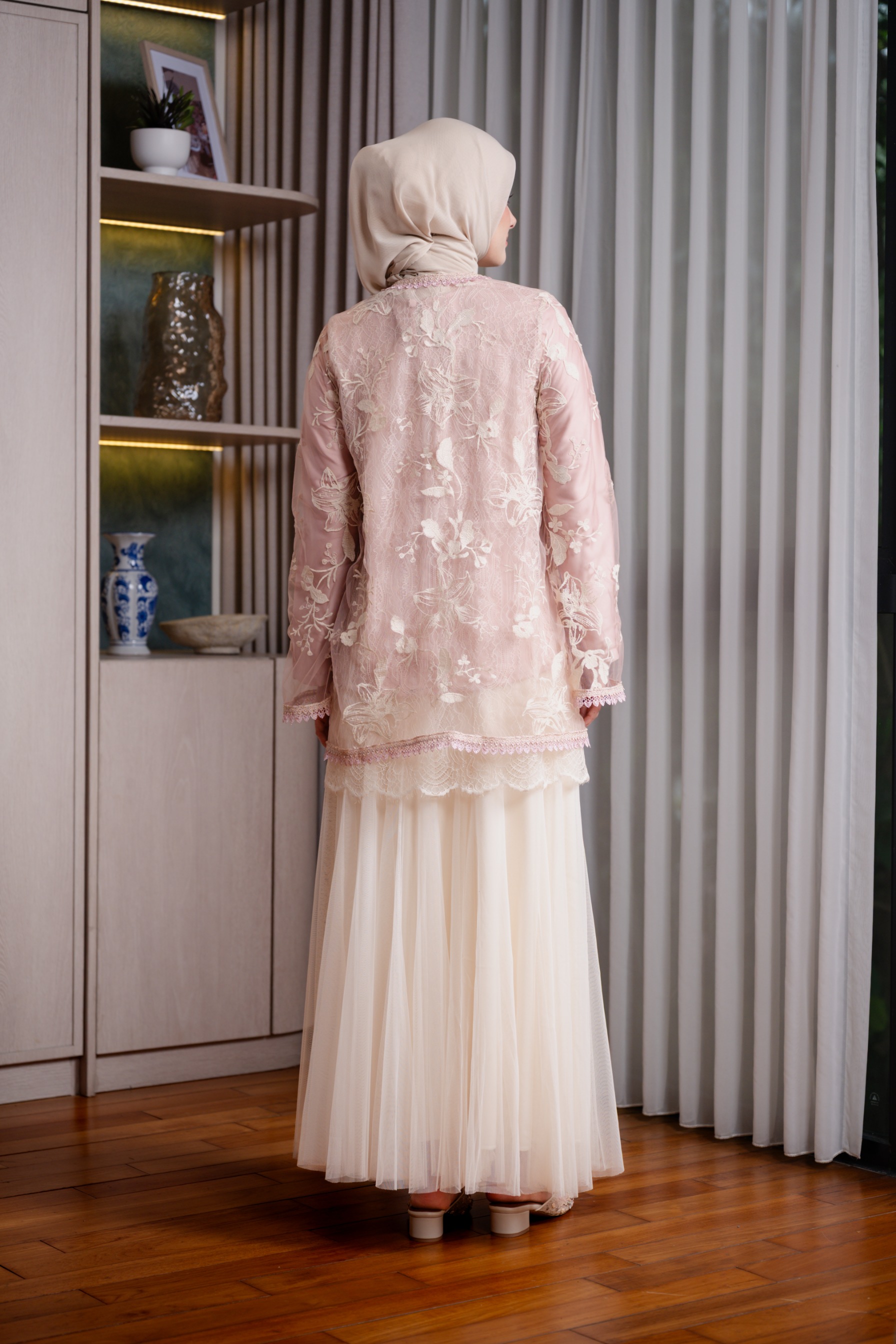 Elyse Set Outer in Rose