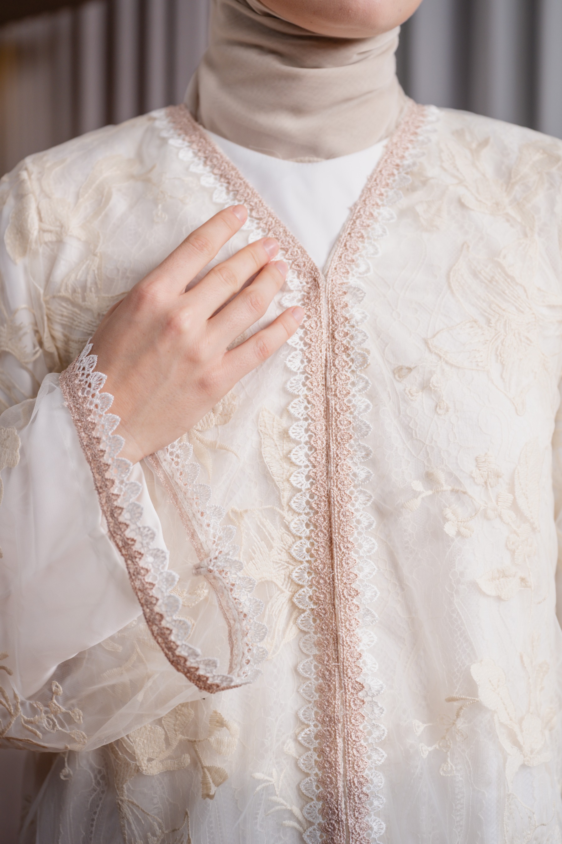 Elyse Set Outer in Ivory