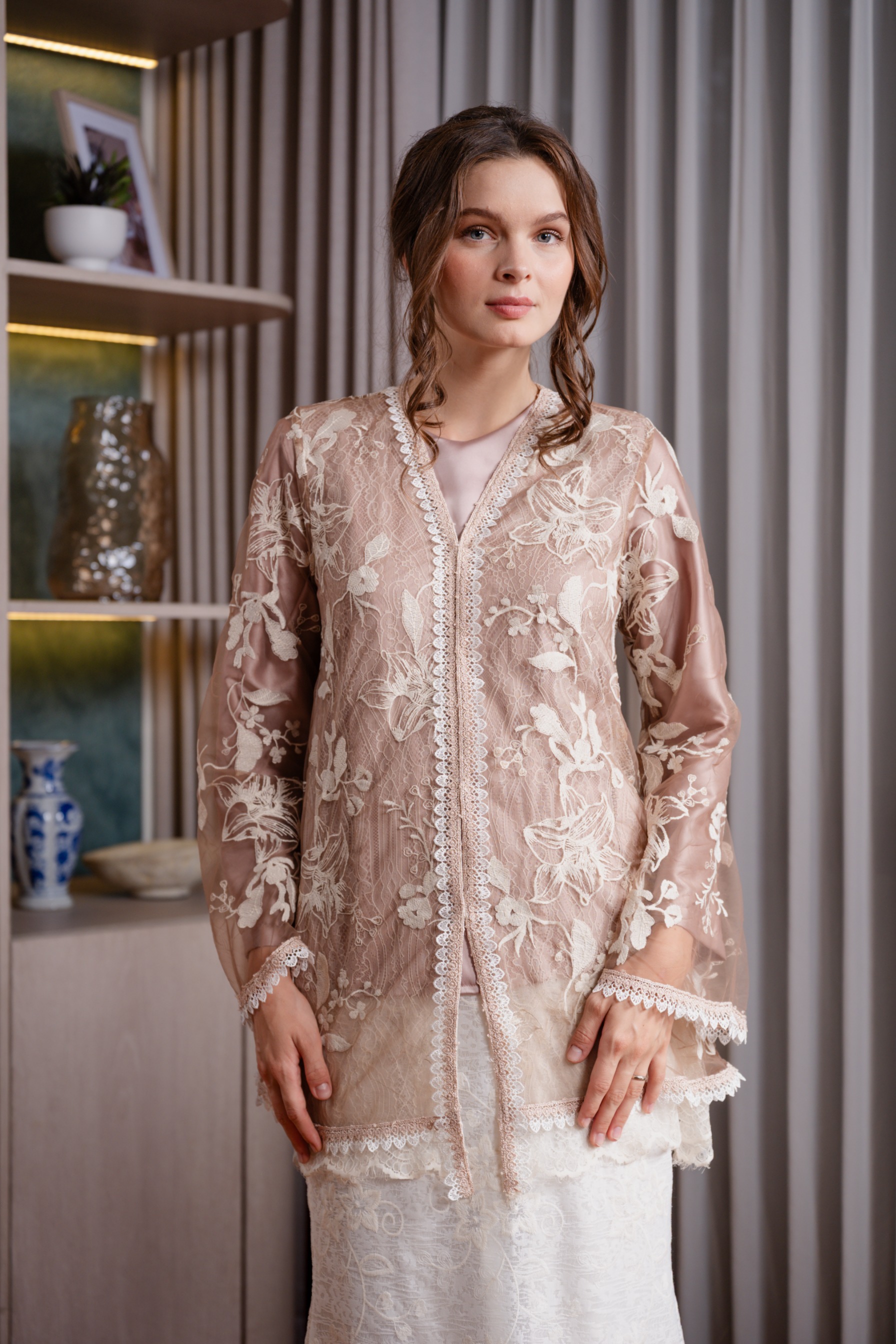 Elyse Set Outer in Cocoa