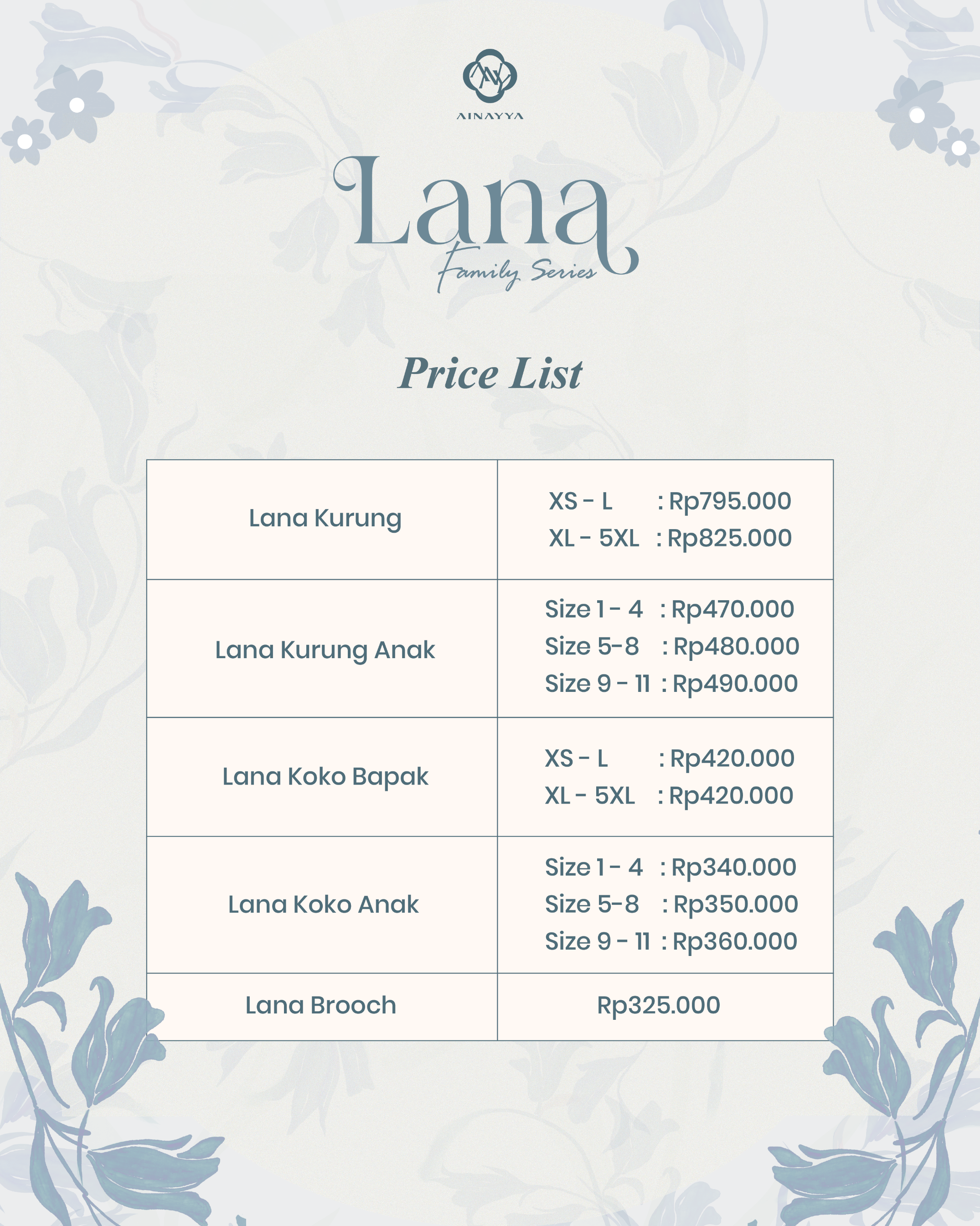 PO Lana Kurung in Blush Peony