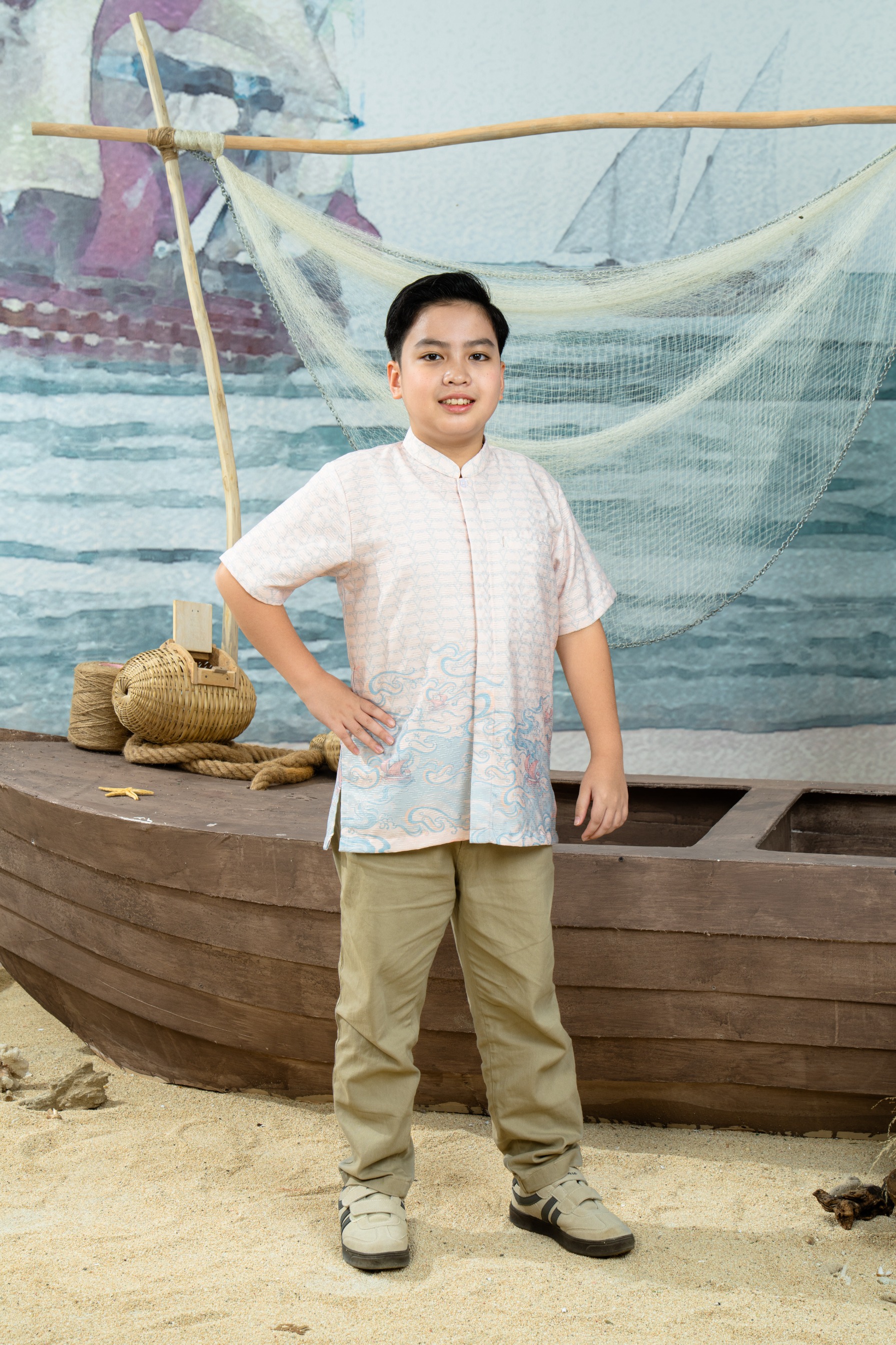 Keumala Koko Boys in Ocean Sky