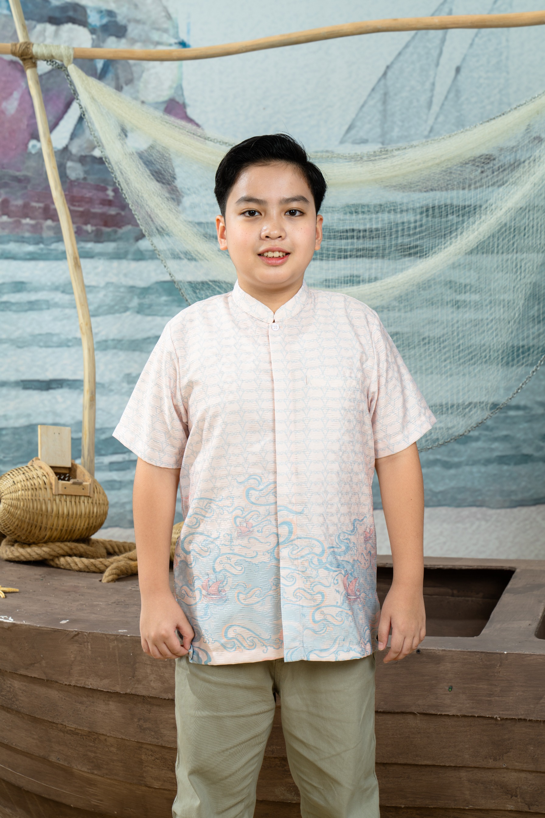 Keumala Koko Boys in Ocean Sky