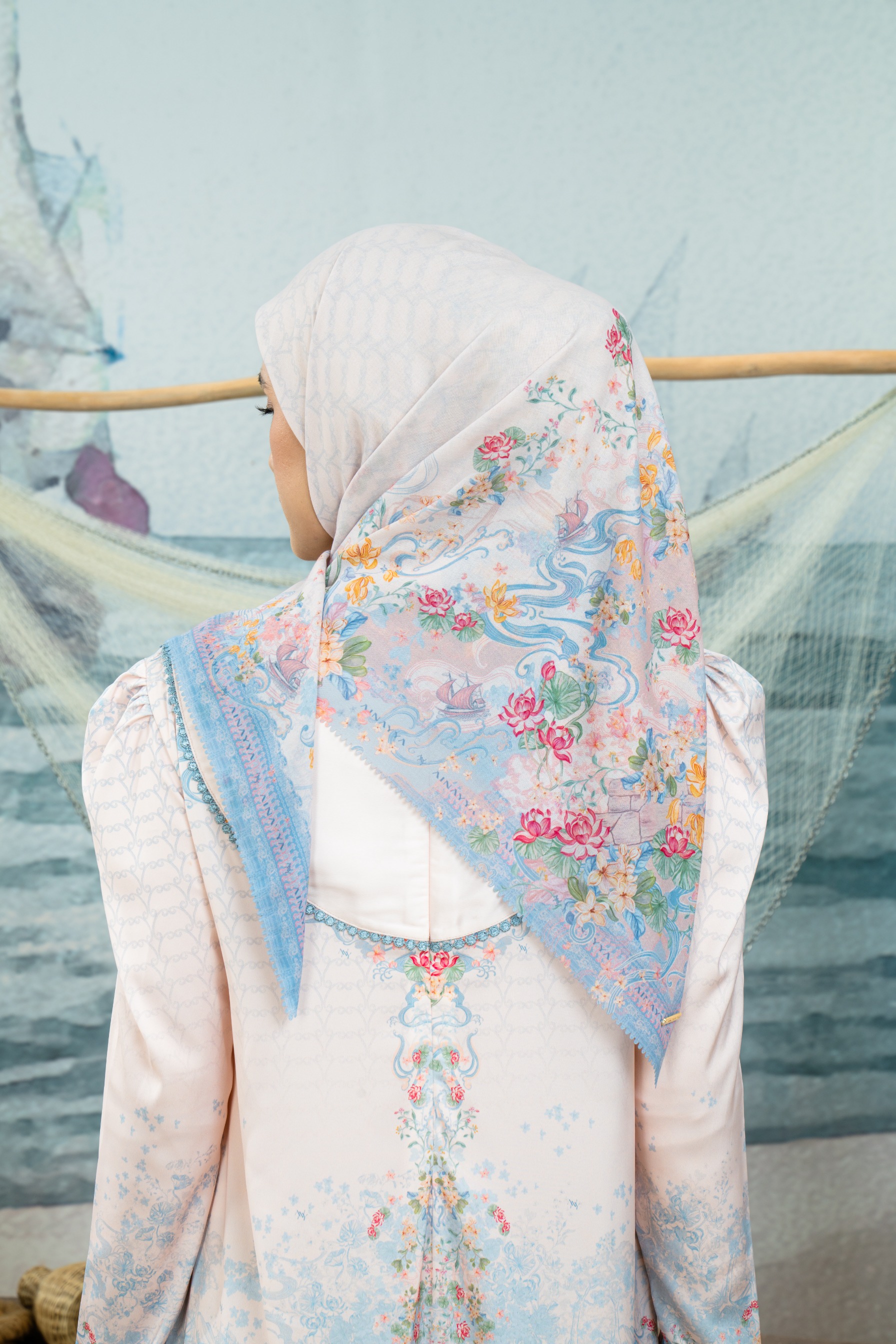 Keumala Scarf Printing