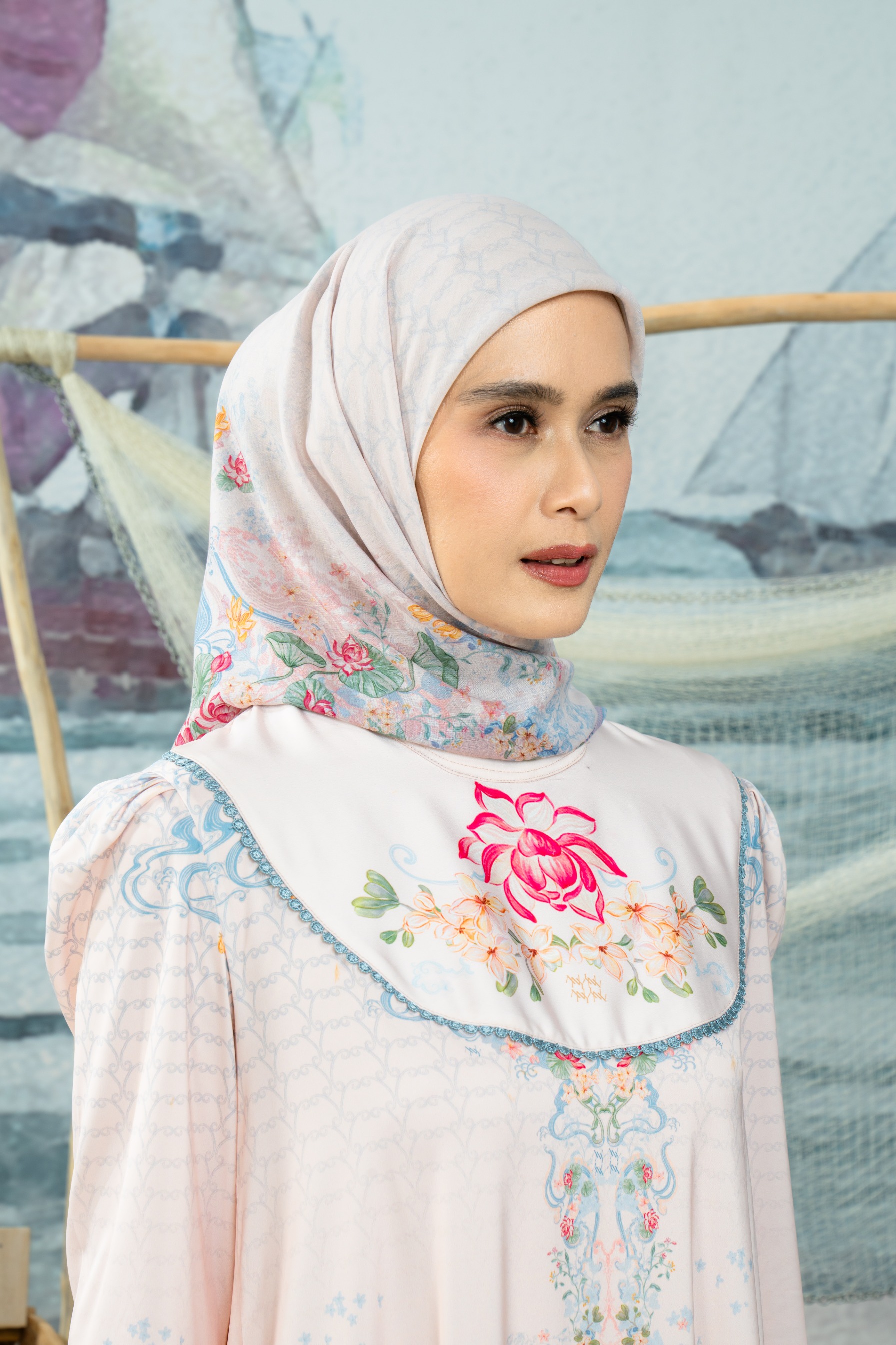 Keumala Scarf Printing