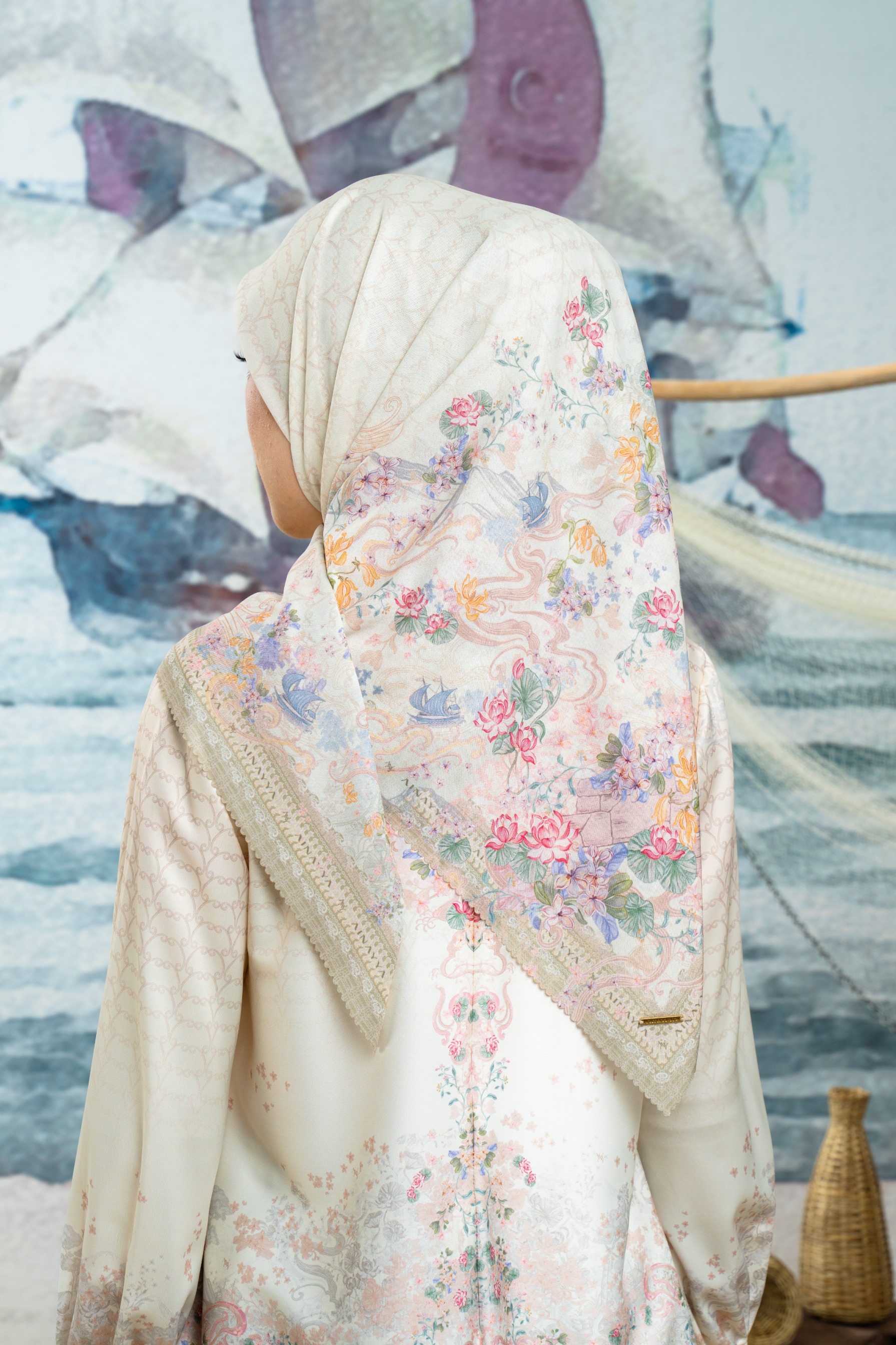 Keumala Scarf Printing