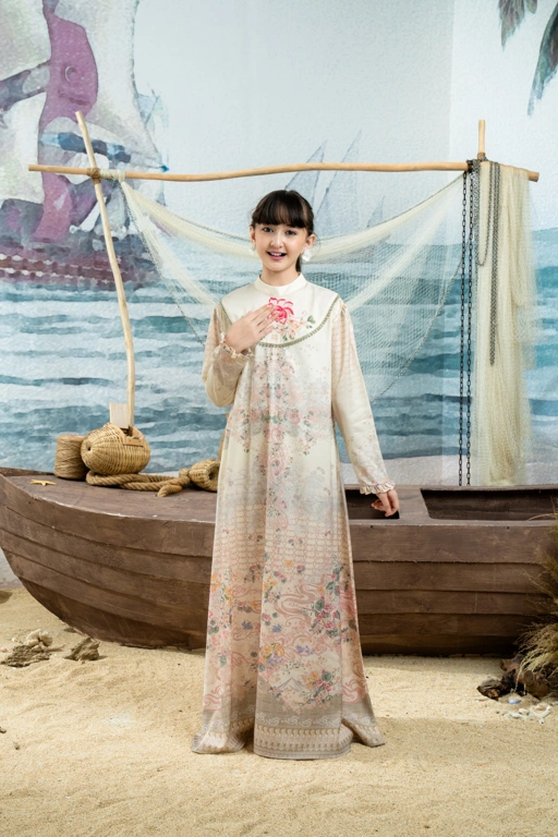Image of Keumala Dress Anak in Light Butter