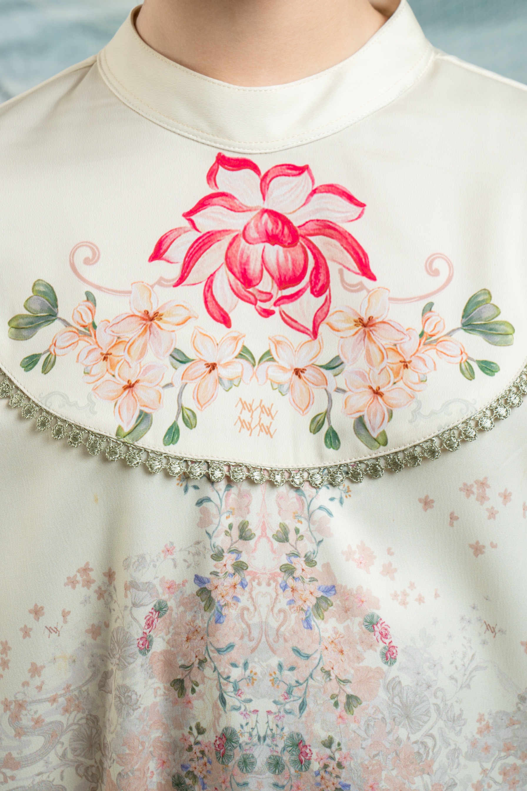 Keumala Dress Anak in Light Butter