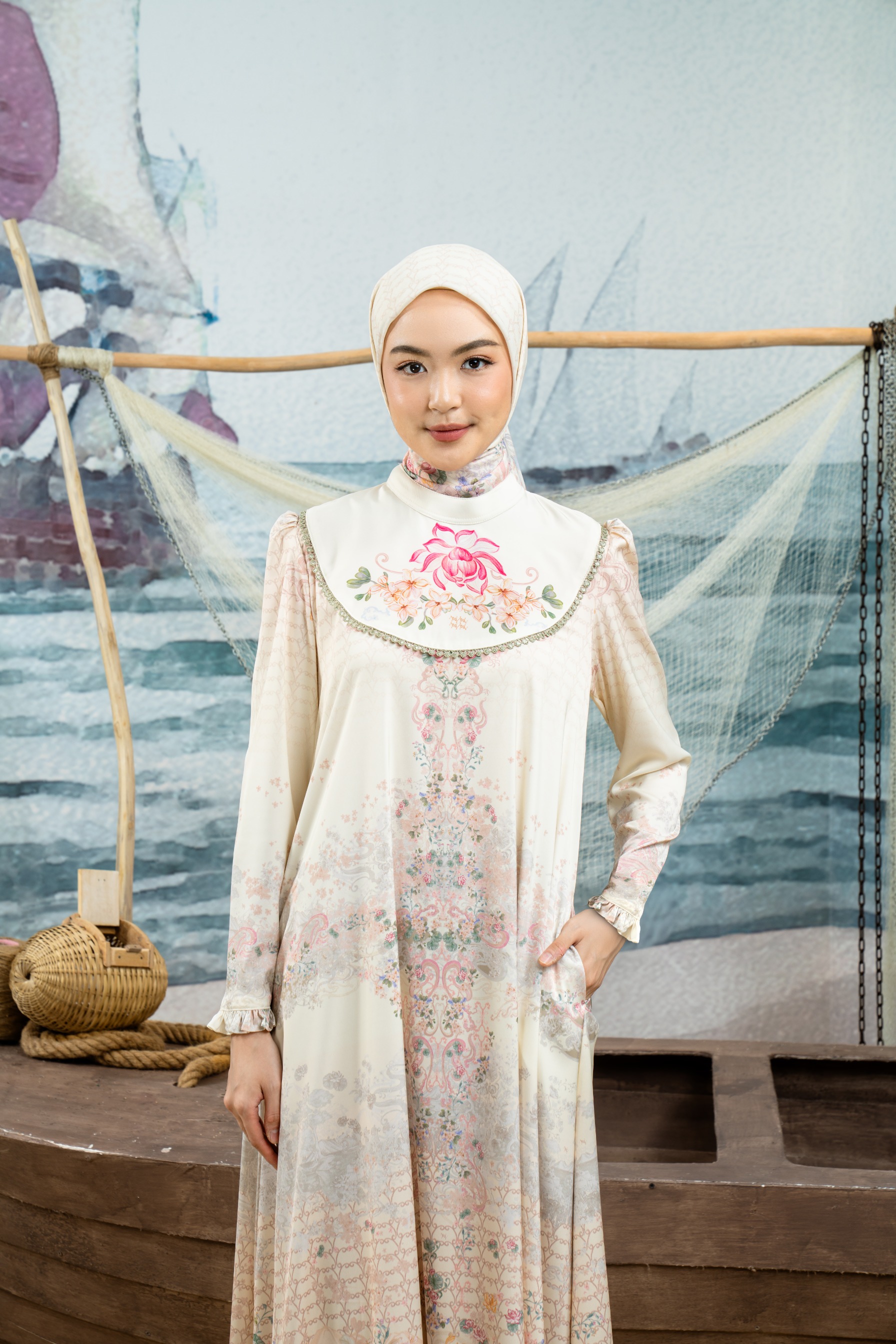 Keumala Dress in Light Butter