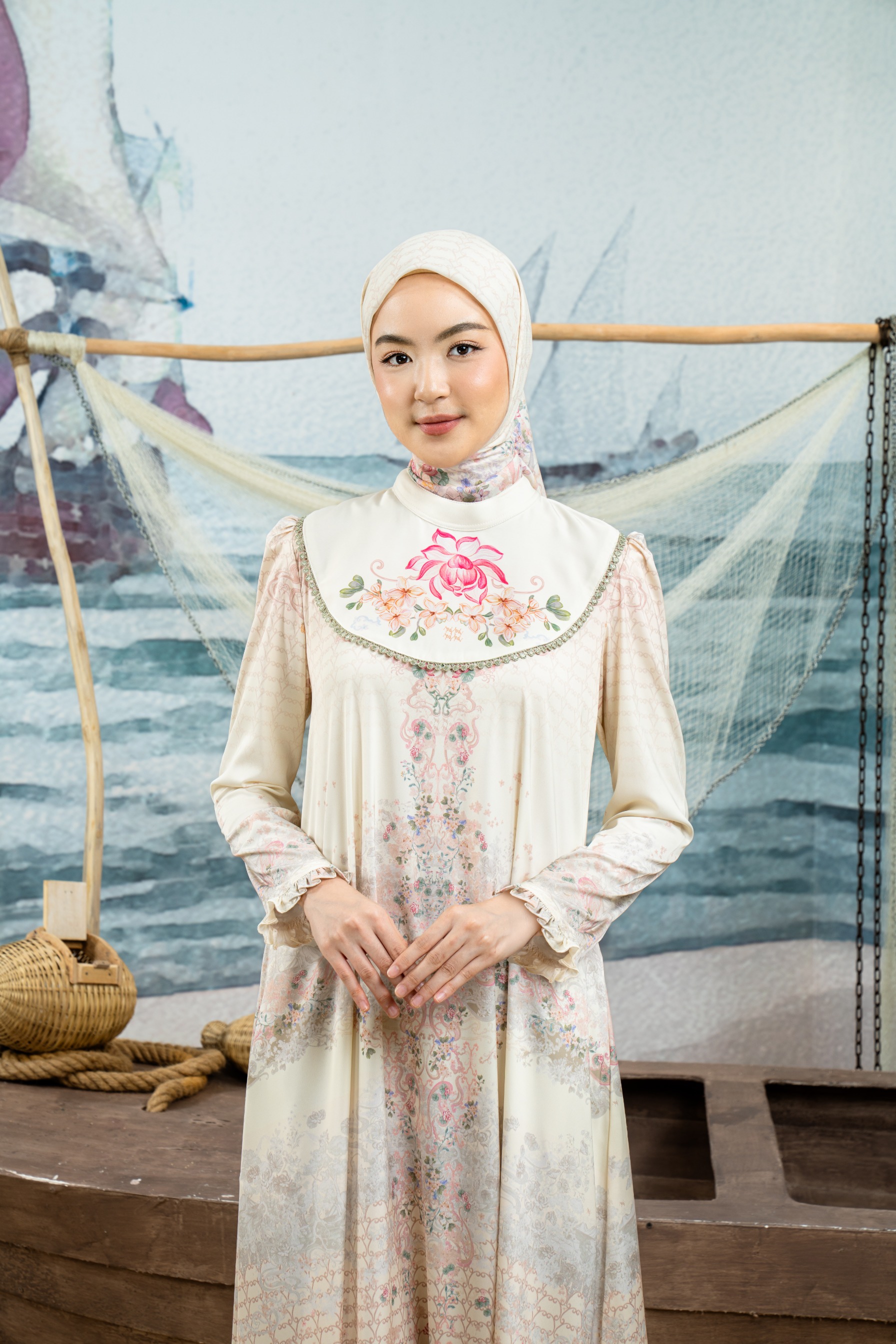 Keumala Dress in Light Butter