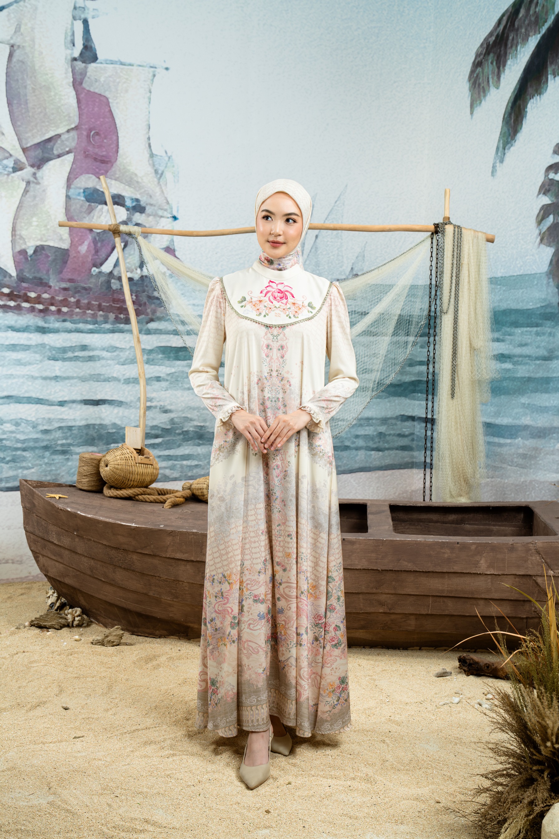 Keumala Dress in Light Butter