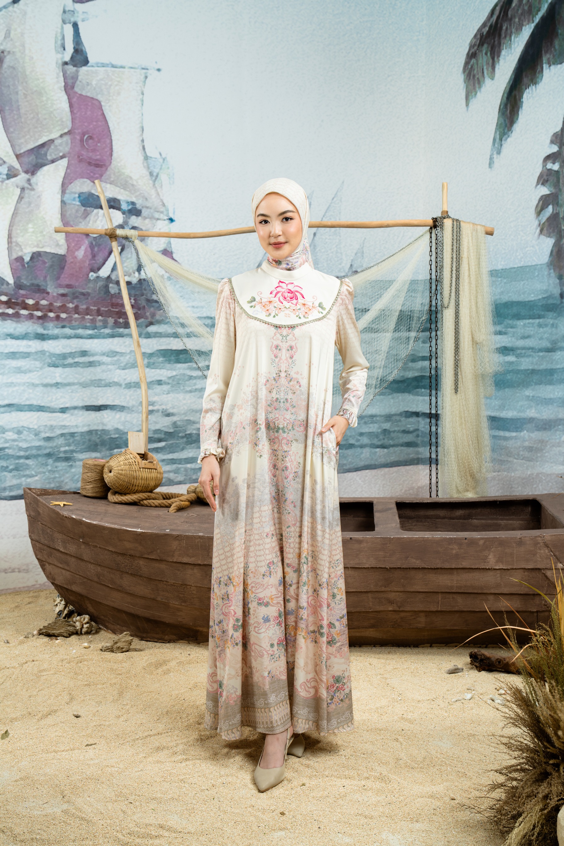 Keumala Dress in Light Butter